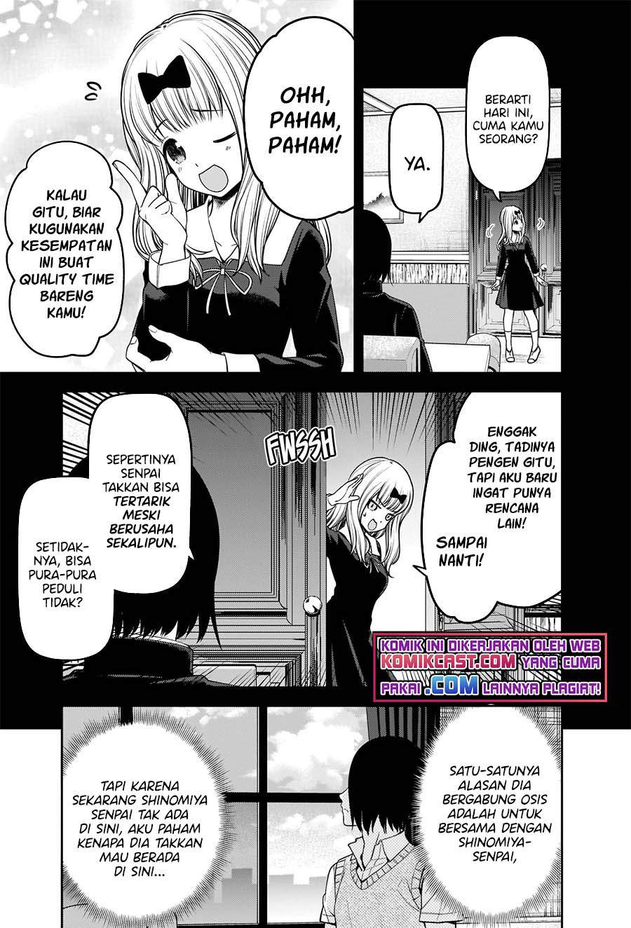 Kaguya-sama wa Kokurasetai – Tensai-tachi no Renai Zunousen: Chapter chapter-244 - Page 4