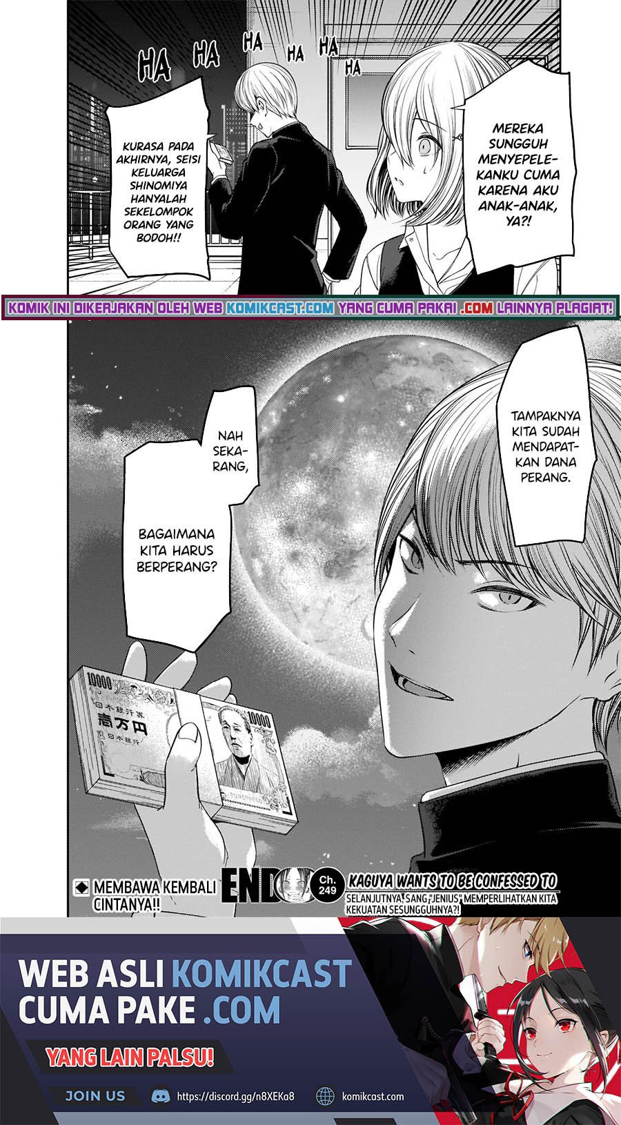 Kaguya-sama wa Kokurasetai – Tensai-tachi no Renai Zunousen: Chapter chapter-249 - Page 19