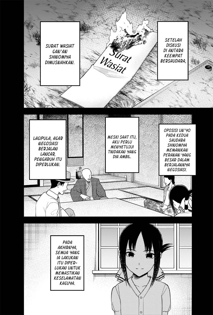 Kaguya-sama wa Kokurasetai – Tensai-tachi no Renai Zunousen: Chapter chapter-262 - Page 3