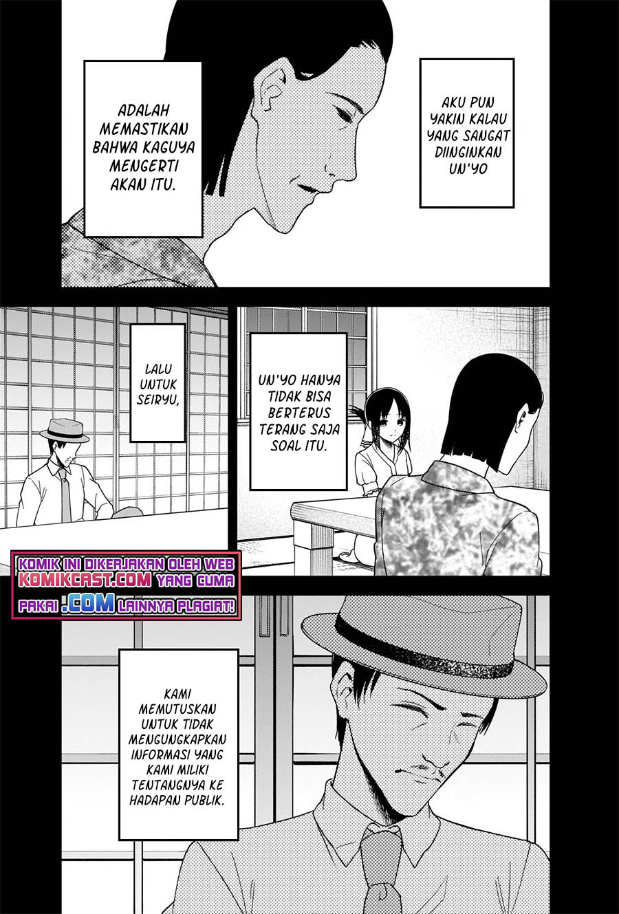 Kaguya-sama wa Kokurasetai – Tensai-tachi no Renai Zunousen: Chapter chapter-262 - Page 4
