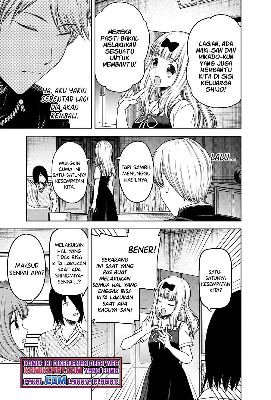 Kaguya-sama wa Kokurasetai – Tensai-tachi no Renai Zunousen: Chapter chapter-262 - Page 8