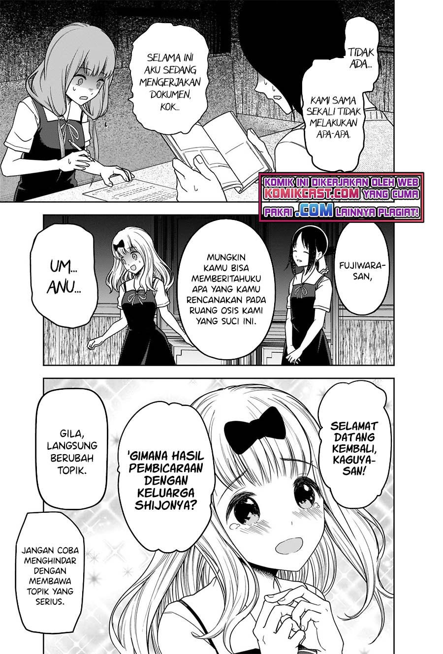 Kaguya-sama wa Kokurasetai – Tensai-tachi no Renai Zunousen: Chapter chapter-262 - Page 14