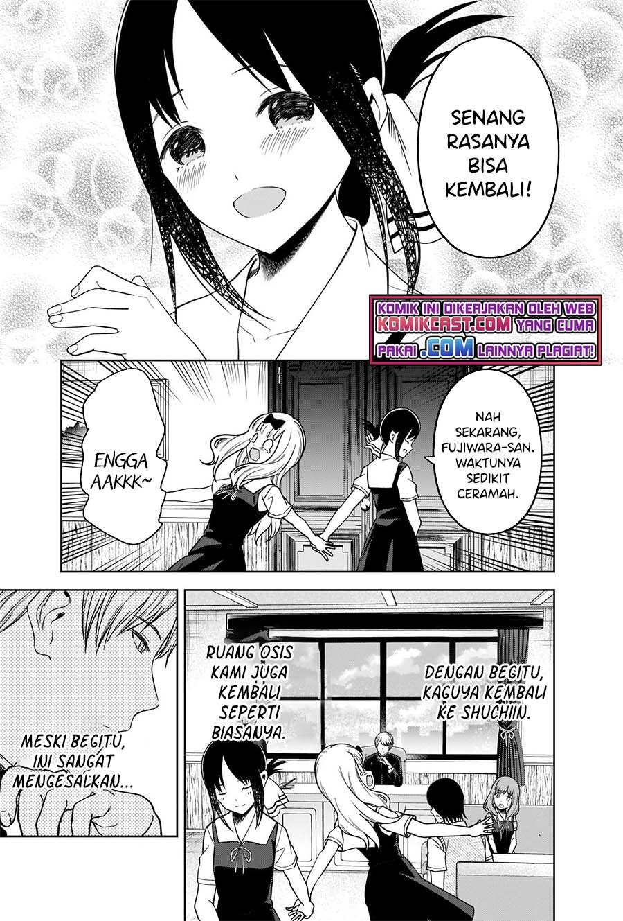 Kaguya-sama wa Kokurasetai – Tensai-tachi no Renai Zunousen: Chapter chapter-262 - Page 18