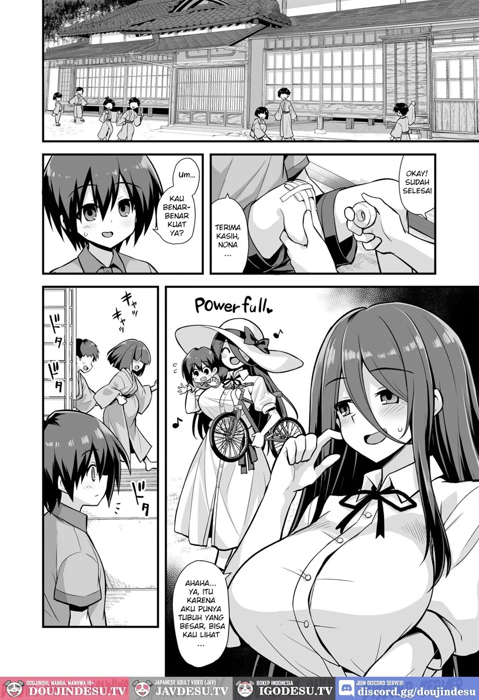 Kaidan Toshi Densetsu Inaka de Ooki na Oneesan Ie ni Sasowaretara Maiban Rankou Ecchi shiteiru Ie Datta: Chapter chapter-1 - Page 5