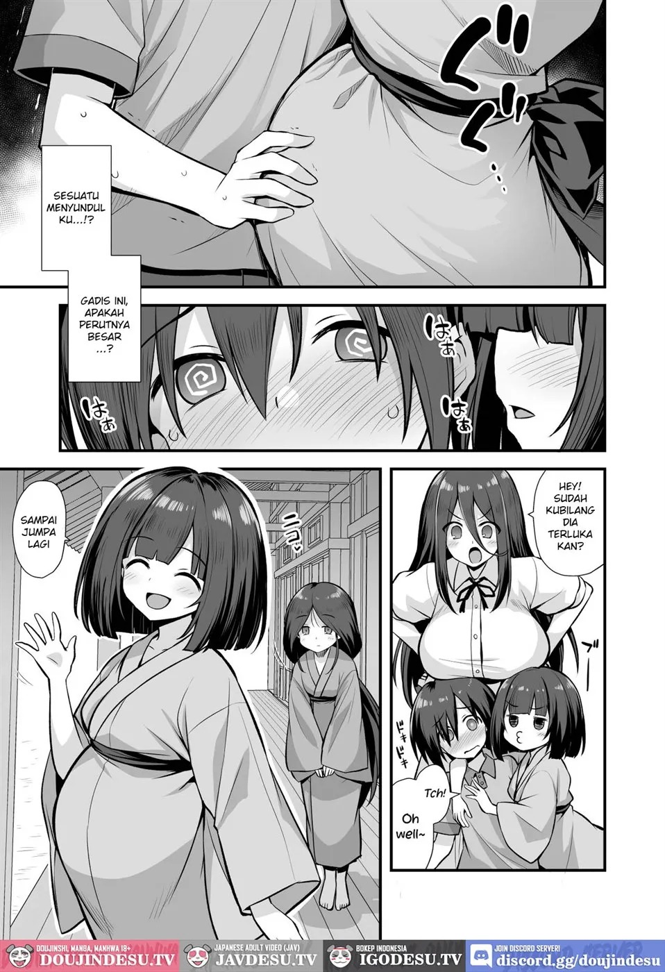 Kaidan Toshi Densetsu Inaka de Ooki na Oneesan Ie ni Sasowaretara Maiban Rankou Ecchi shiteiru Ie Datta: Chapter chapter-1 - Page 8