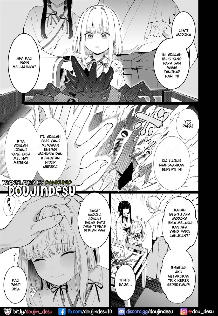 Kannagi Ochiru -Youbarai JK x Doukyuusei Inma no Mesu Ochi Keiyaku-: Chapter chapter-1 - Page 4
