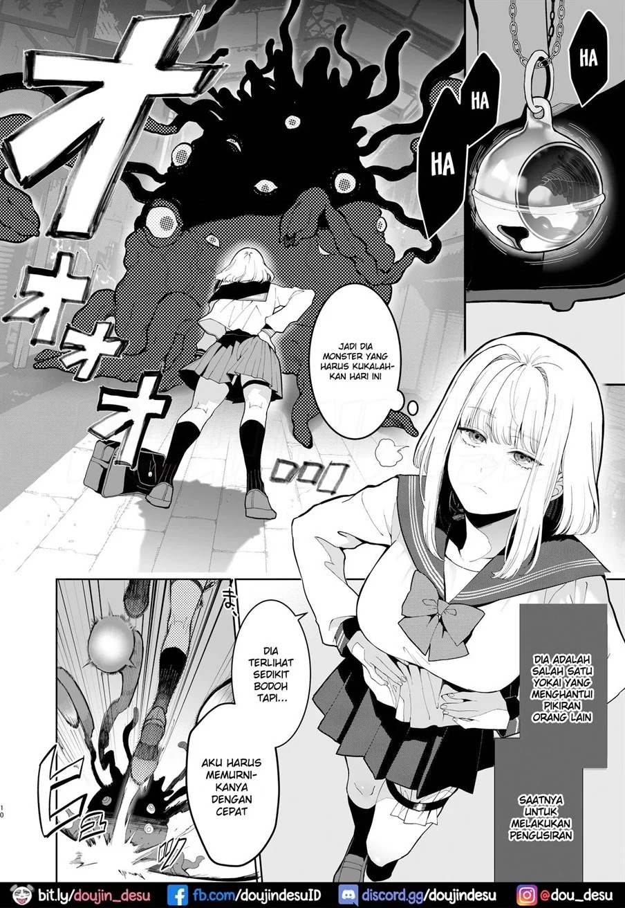 Kannagi Ochiru -Youbarai JK x Doukyuusei Inma no Mesu Ochi Keiyaku-: Chapter chapter-1 - Page 11
