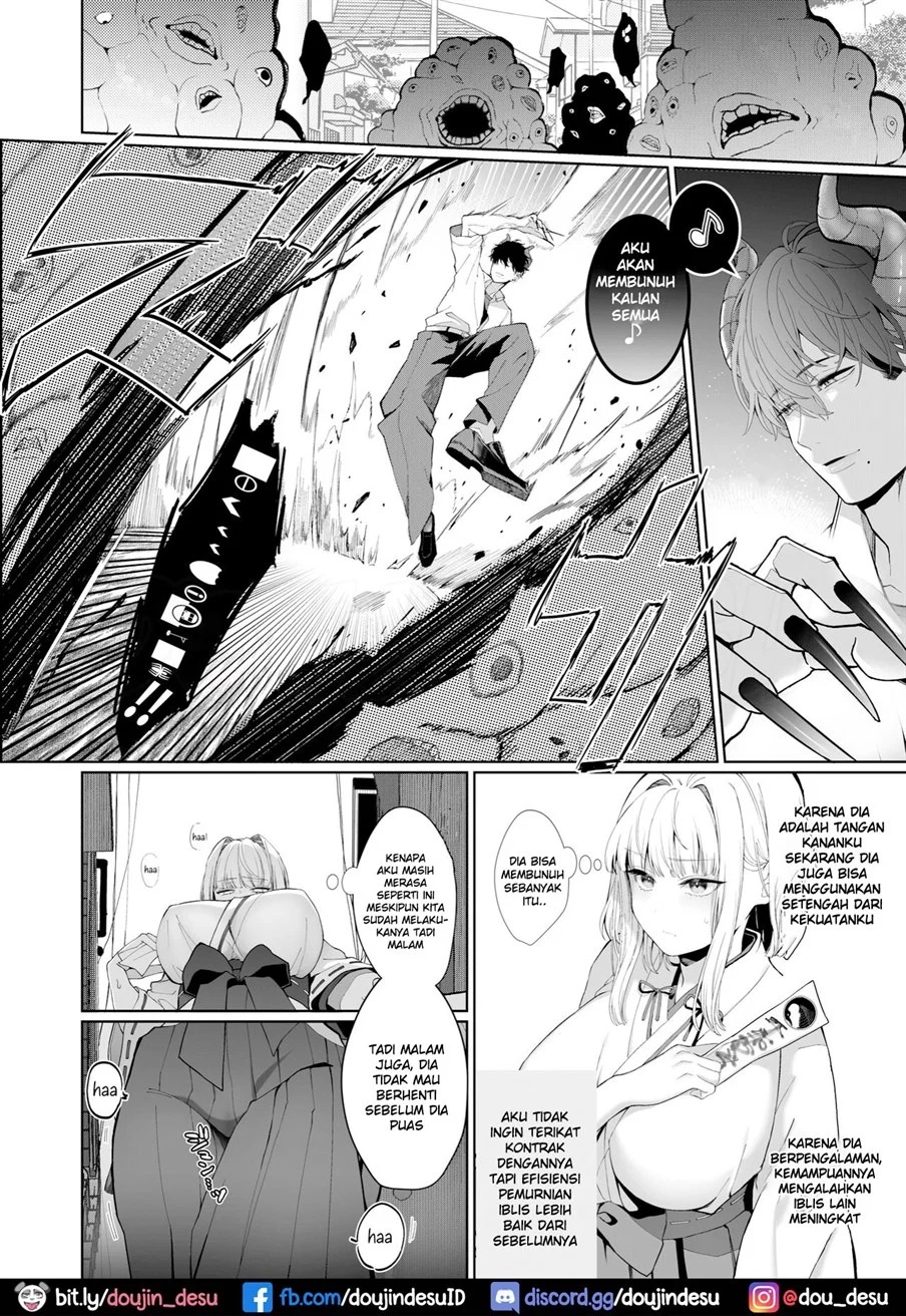 Kannagi Ochiru -Youbarai JK x Doukyuusei Inma no Mesu Ochi Keiyaku-: Chapter chapter-1 - Page 43