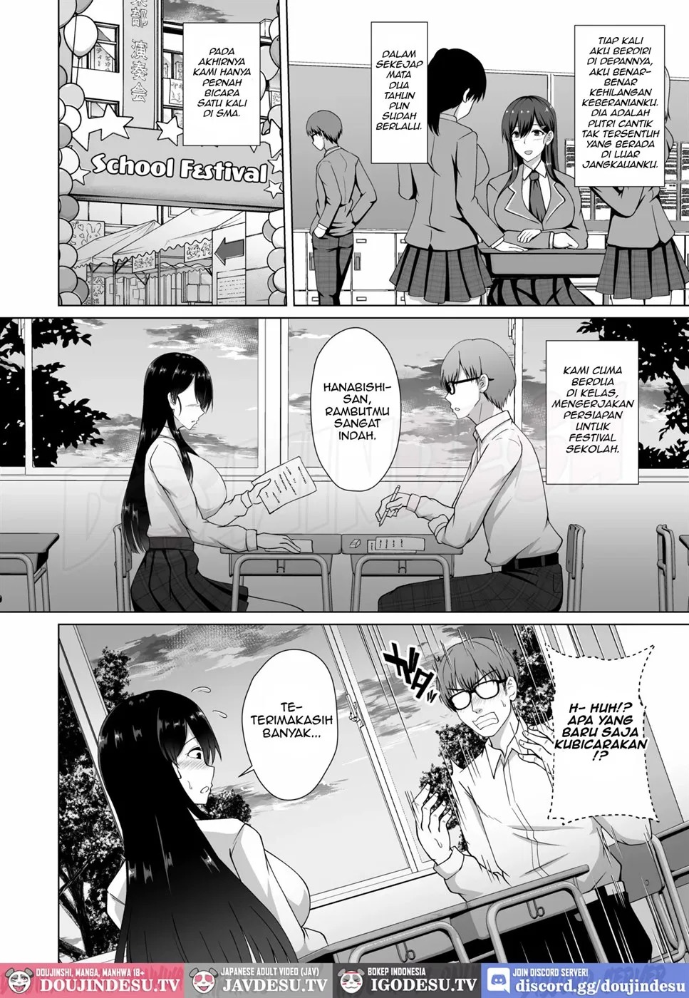 Kanojo ga Kami o Someta Wake ~Kataomoi no Seiso Kurokami Ojou-sama ga Boku no Shiranai Tokoro de Otoko no Aji o Oboeru Hanashi~: Chapter chapter-1 - Page 6