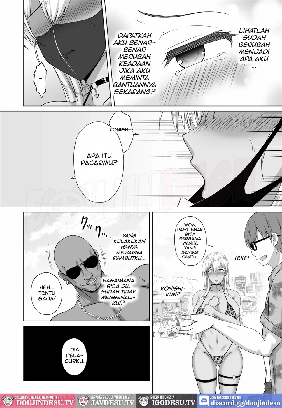 Kanojo ga Kami o Someta Wake ~Kataomoi no Seiso Kurokami Ojou-sama ga Boku no Shiranai Tokoro de Otoko no Aji o Oboeru Hanashi~: Chapter chapter-1 - Page 37