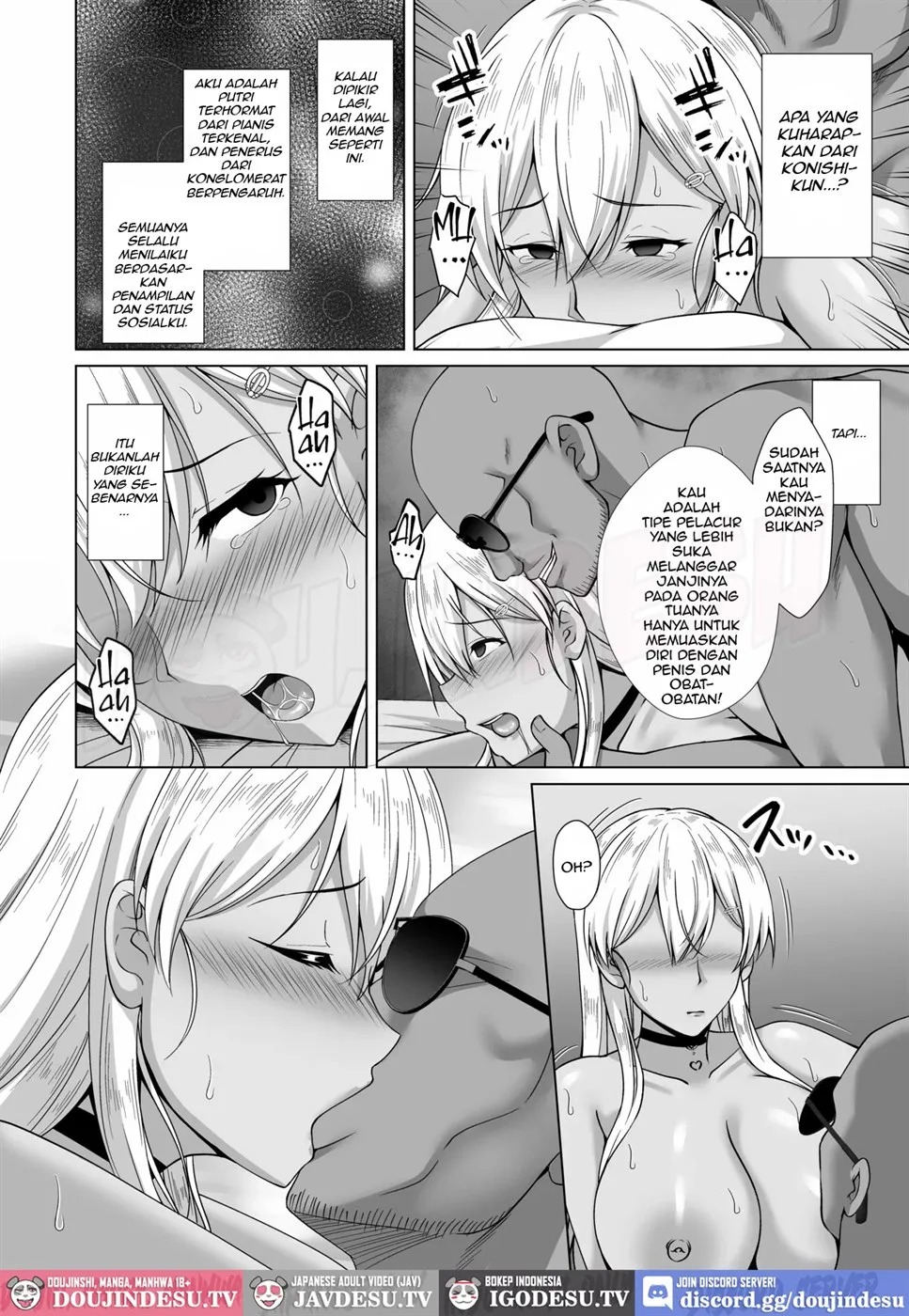 Kanojo ga Kami o Someta Wake ~Kataomoi no Seiso Kurokami Ojou-sama ga Boku no Shiranai Tokoro de Otoko no Aji o Oboeru Hanashi~: Chapter chapter-1 - Page 39