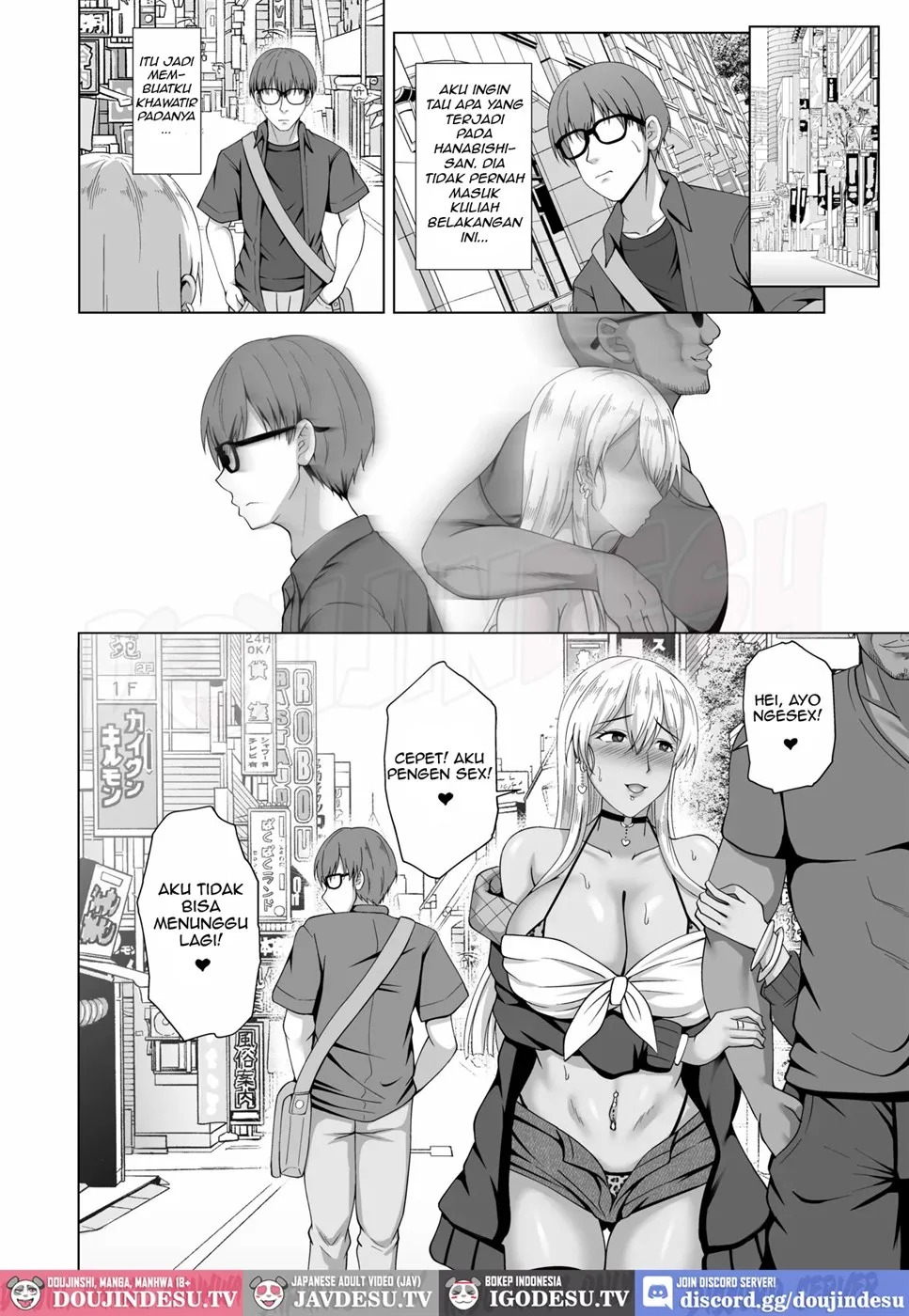 Kanojo ga Kami o Someta Wake ~Kataomoi no Seiso Kurokami Ojou-sama ga Boku no Shiranai Tokoro de Otoko no Aji o Oboeru Hanashi~: Chapter chapter-1 - Page 47