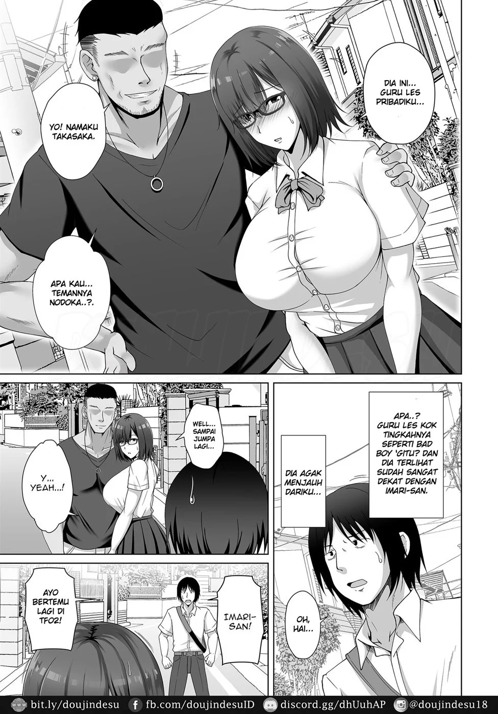 Kanojo ga Tattoo o Ireta Wake ~Kataomoi no Kyonyuu Jimi Musume ga Yarichin Kareshi ni Somerareru made~: Chapter chapter-1 - Page 7