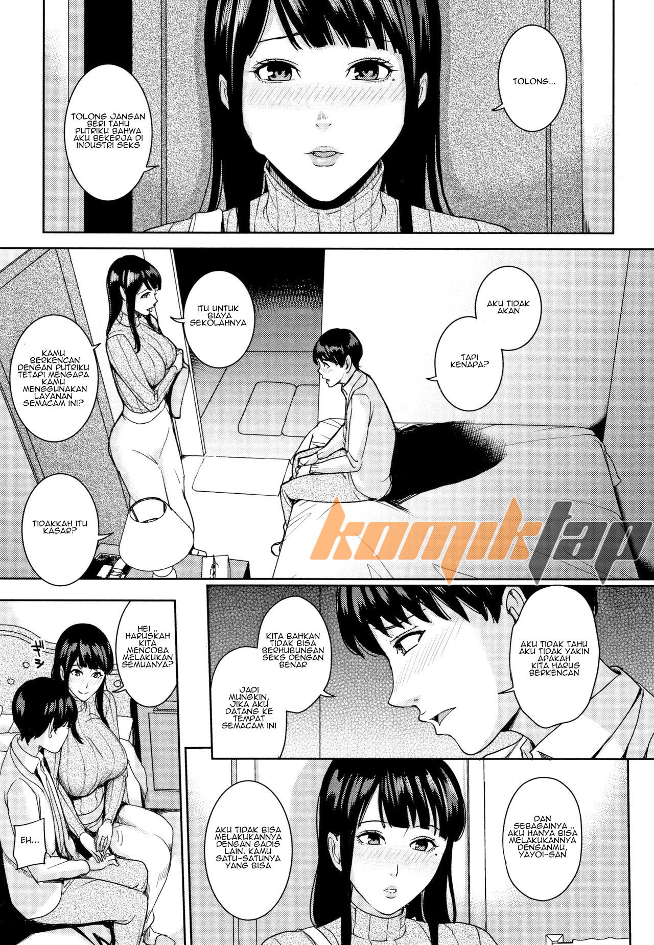 Kanojo no Mama to Fuuzoku de: Chapter chapter-1 - Page 15