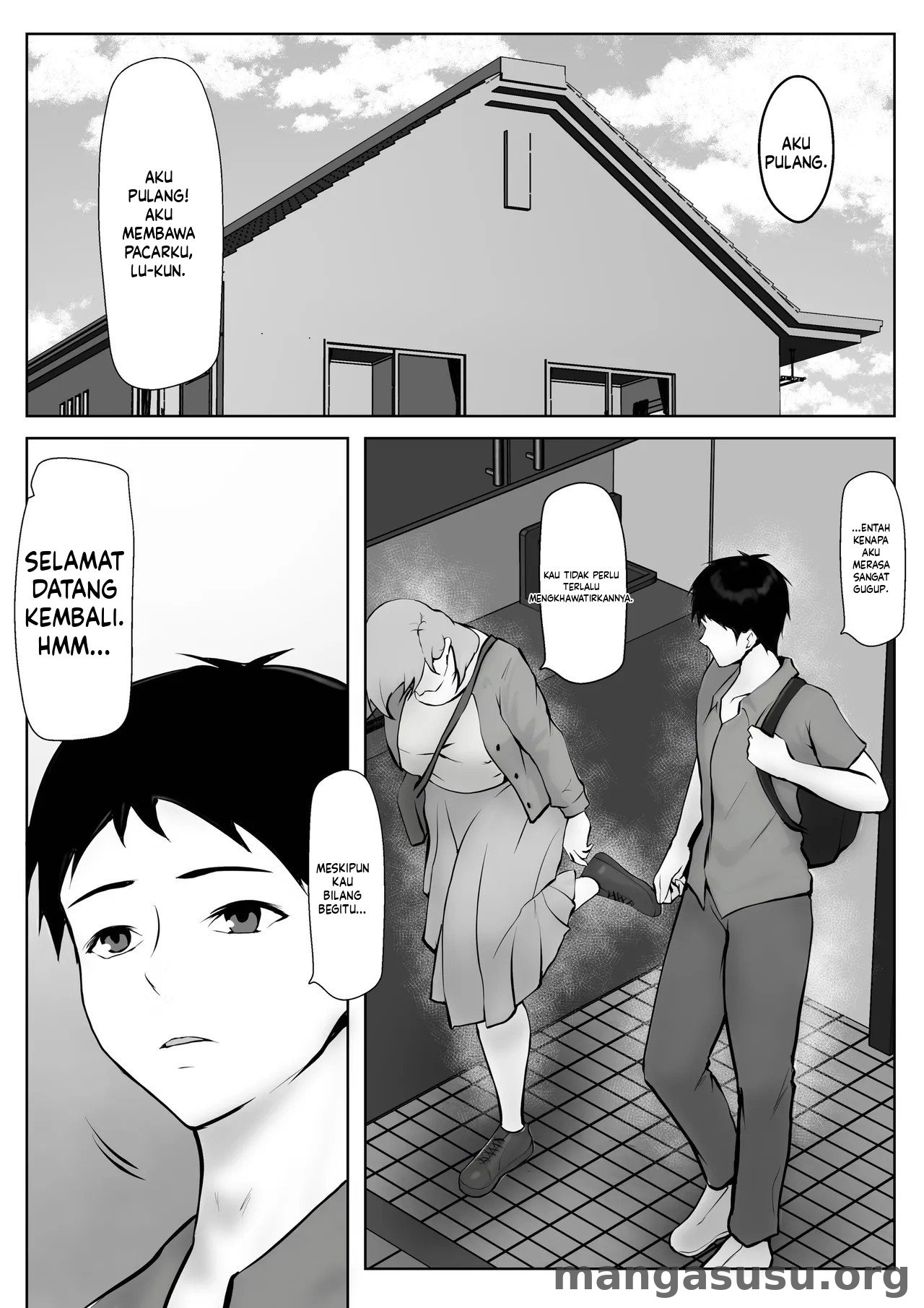 Kanojo no okāsan ni hitomebore 〜 kobamenai otokomasari no haha 〜: Chapter chapter-1 - Page 4