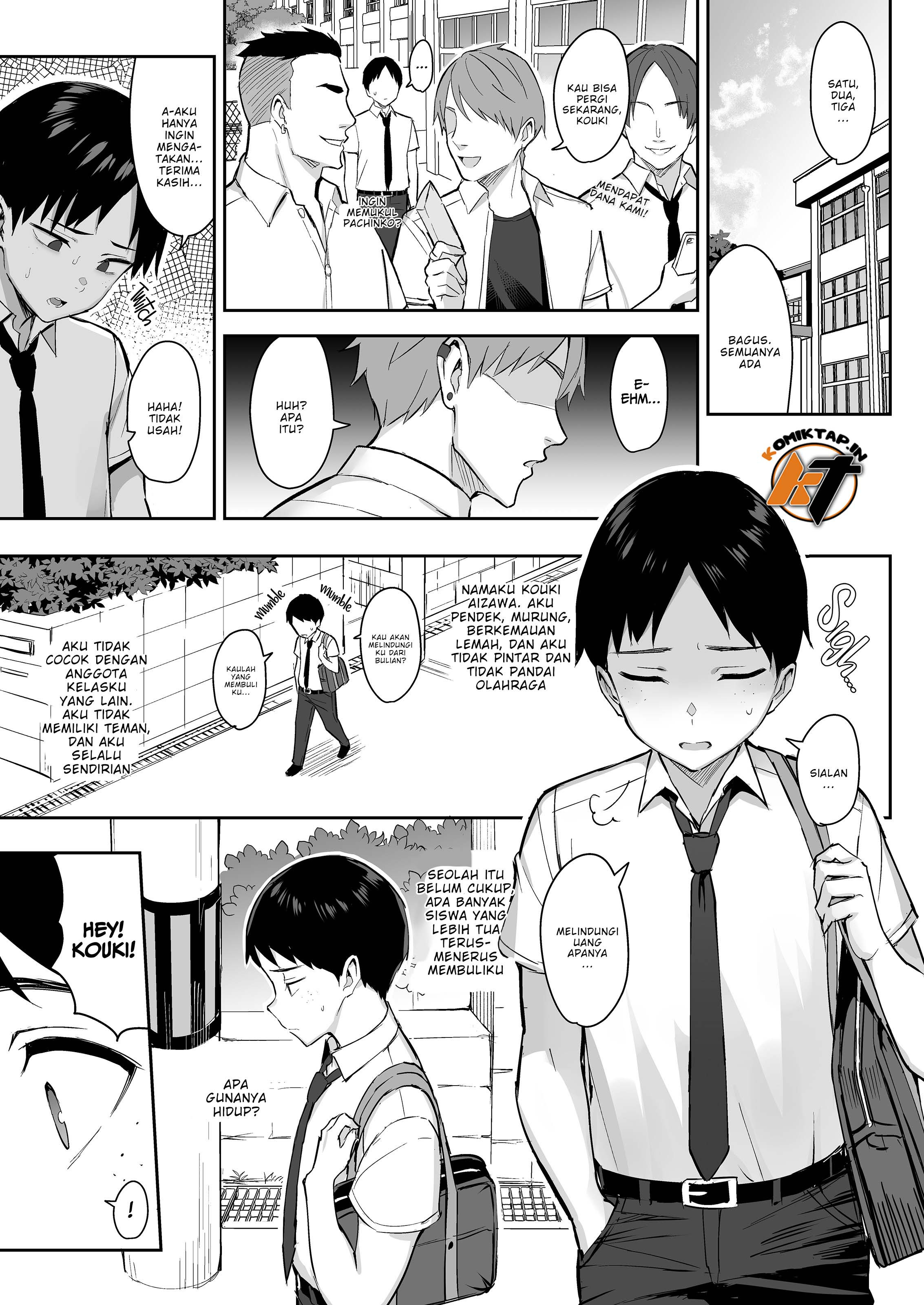 Kanojo wa Watashi o Ijime Kara Mamoru Tame ni mi o Urimashita: Chapter chapter-1 - Page 3