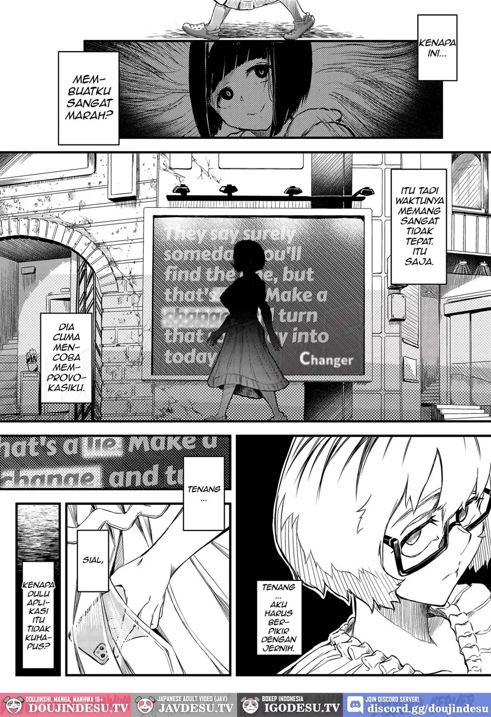 Kanojoda to Omotte Itara Tada no Sefure de Shita: Chapter chapter-1 - Page 45
