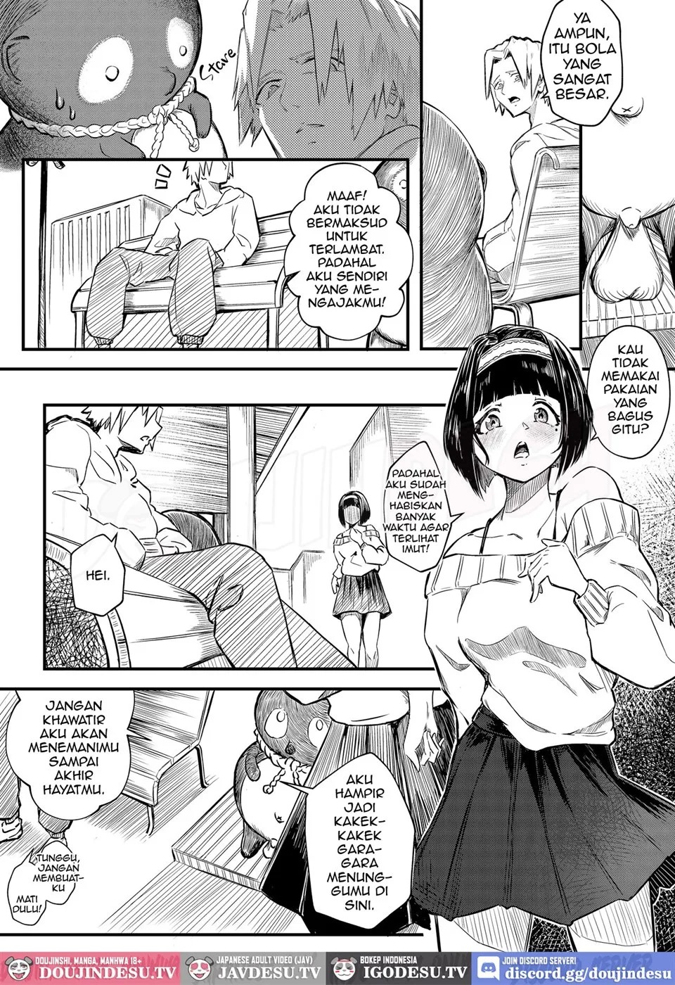 Kanojoda to Omotte Itara Tada no Sefure de Shita: Chapter chapter-1 - Page 56