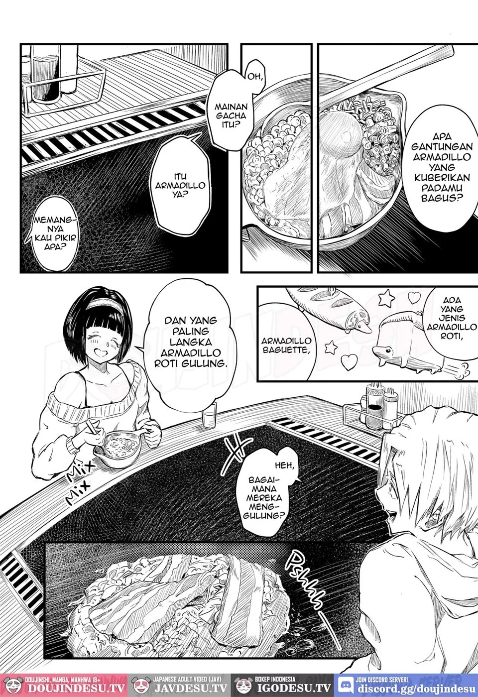 Kanojoda to Omotte Itara Tada no Sefure de Shita: Chapter chapter-1 - Page 57