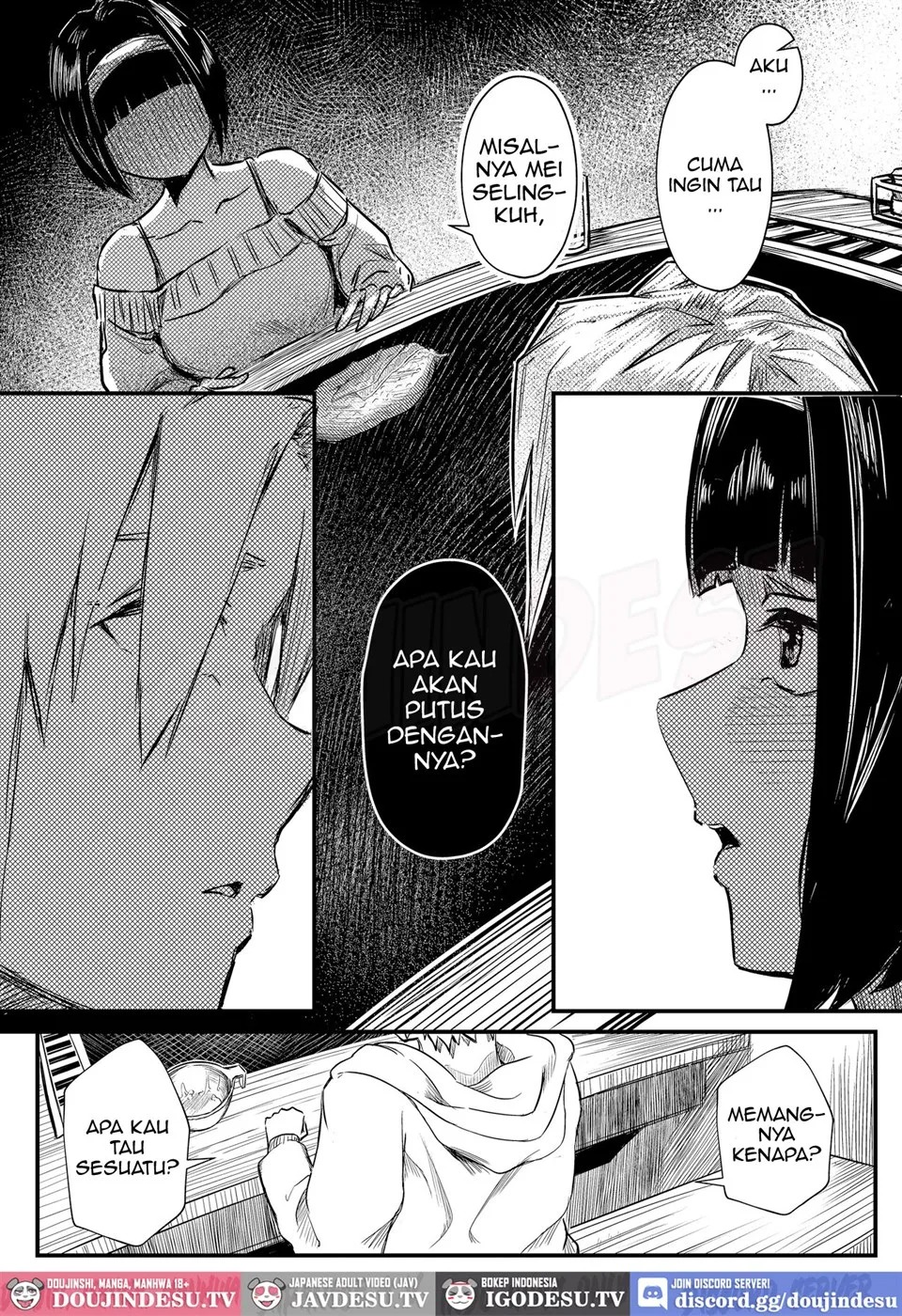 Kanojoda to Omotte Itara Tada no Sefure de Shita: Chapter chapter-1 - Page 59