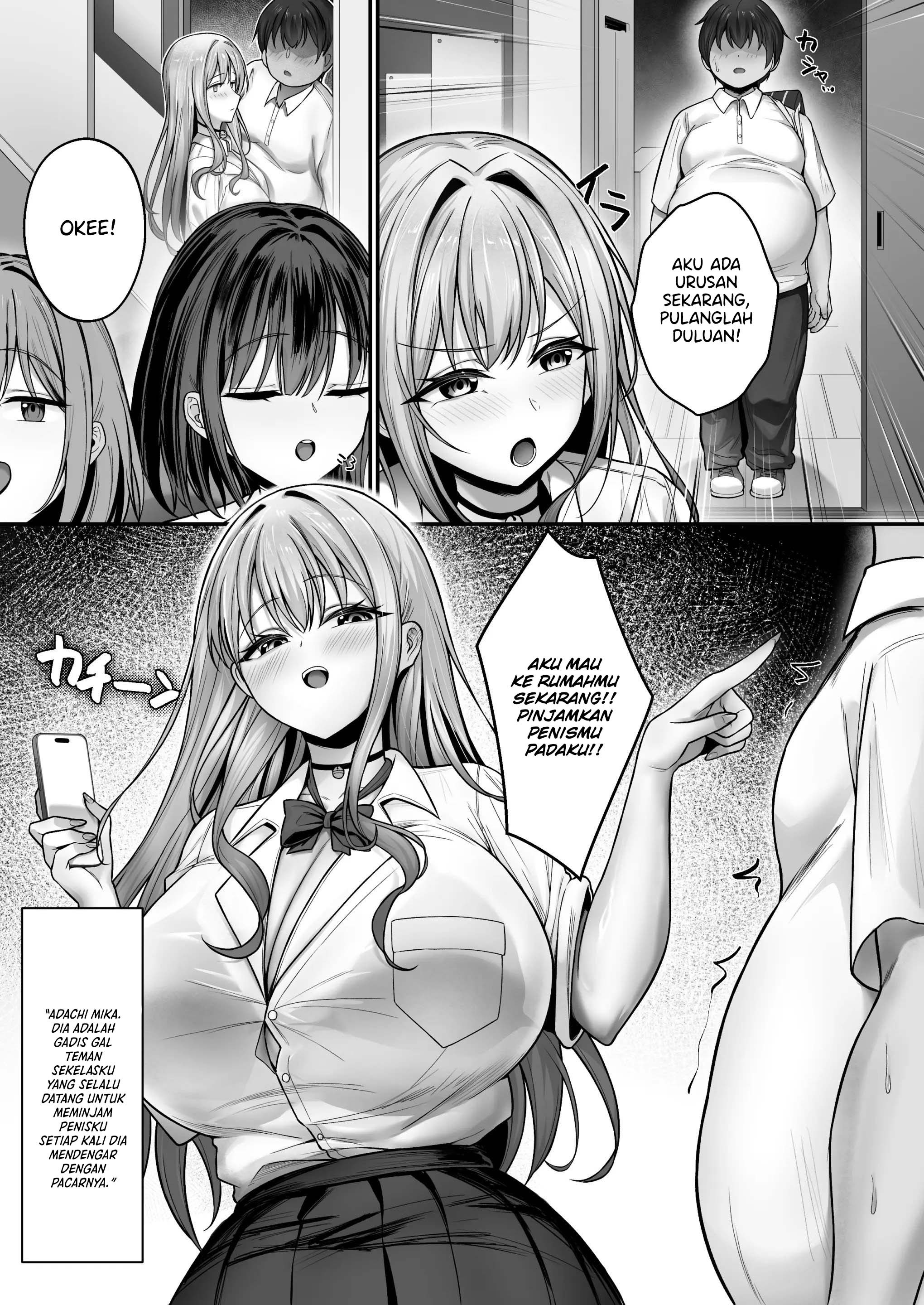 Kareshi to Kenka suru Tabi ni Boku no Chinpo de Onanie seru Gal Rebirth: Chapter chapter-1 - Page 4