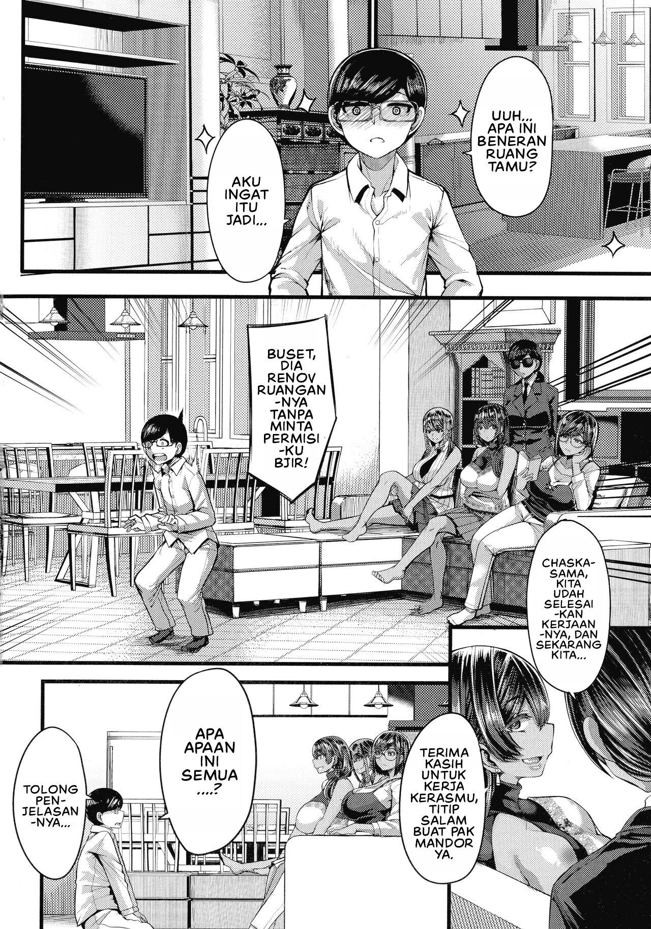 Kasshoku Hime to Himitsu no Keiyaku: Chapter chapter-1 - Page 9