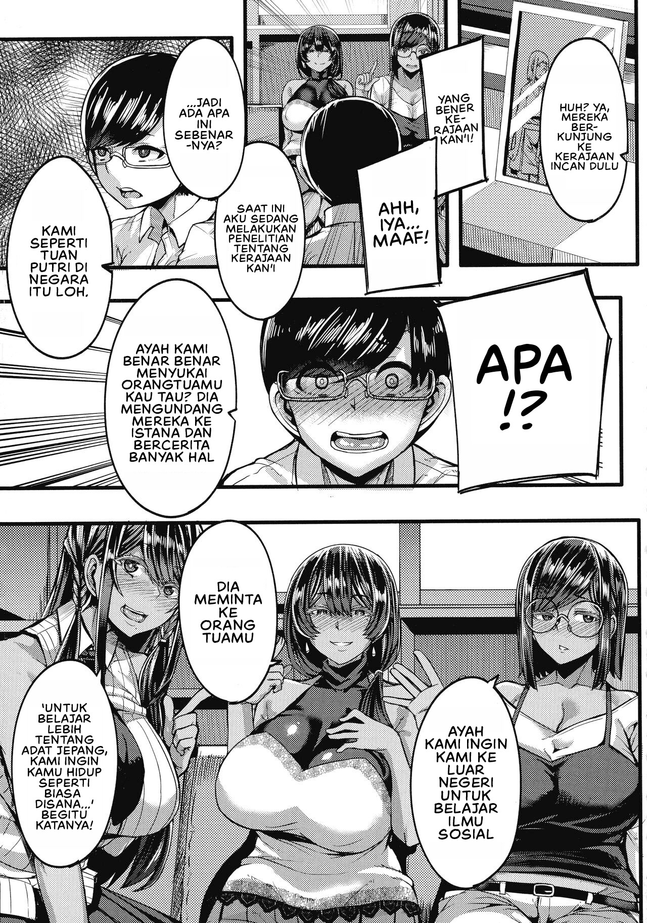 Kasshoku Hime to Himitsu no Keiyaku: Chapter chapter-1 - Page 12