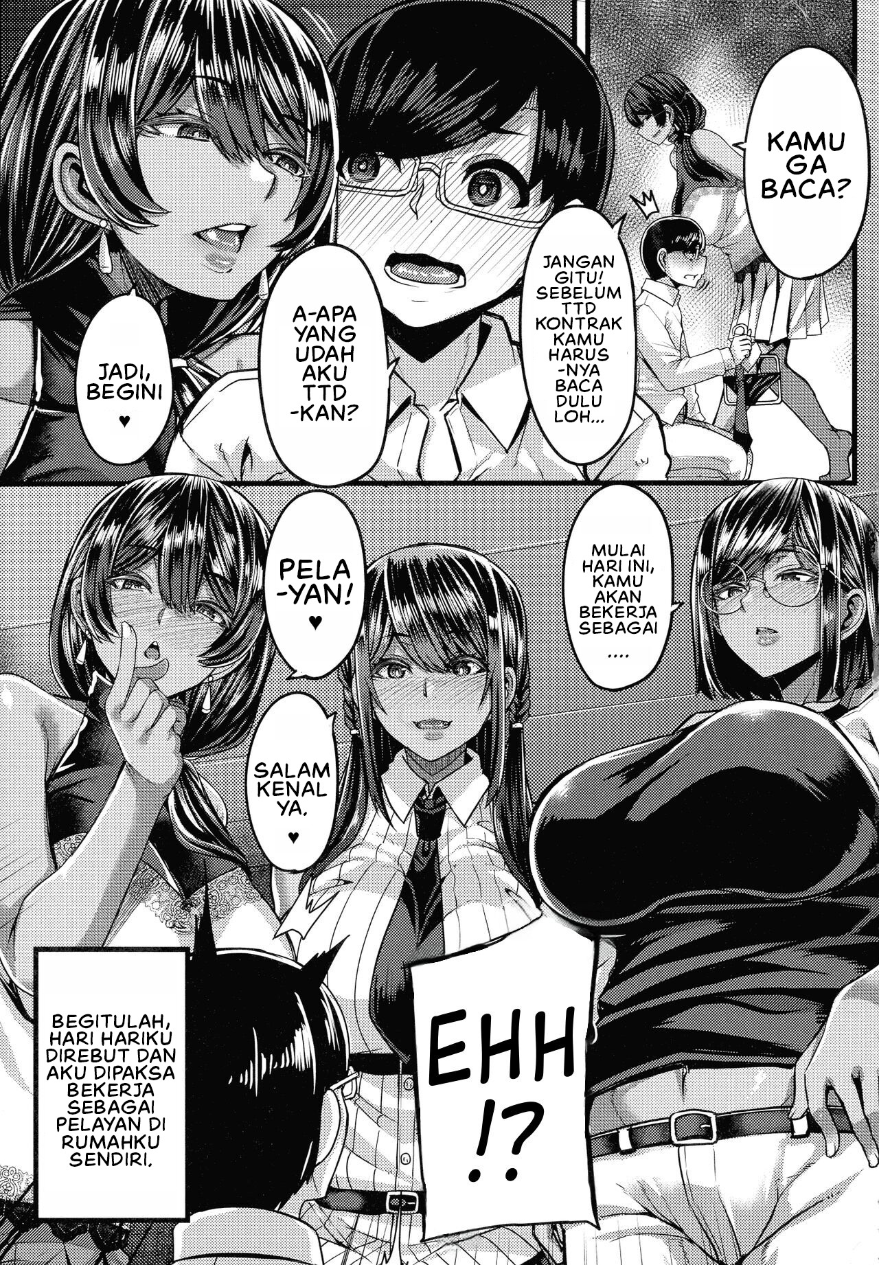 Kasshoku Hime to Himitsu no Keiyaku: Chapter chapter-1 - Page 14