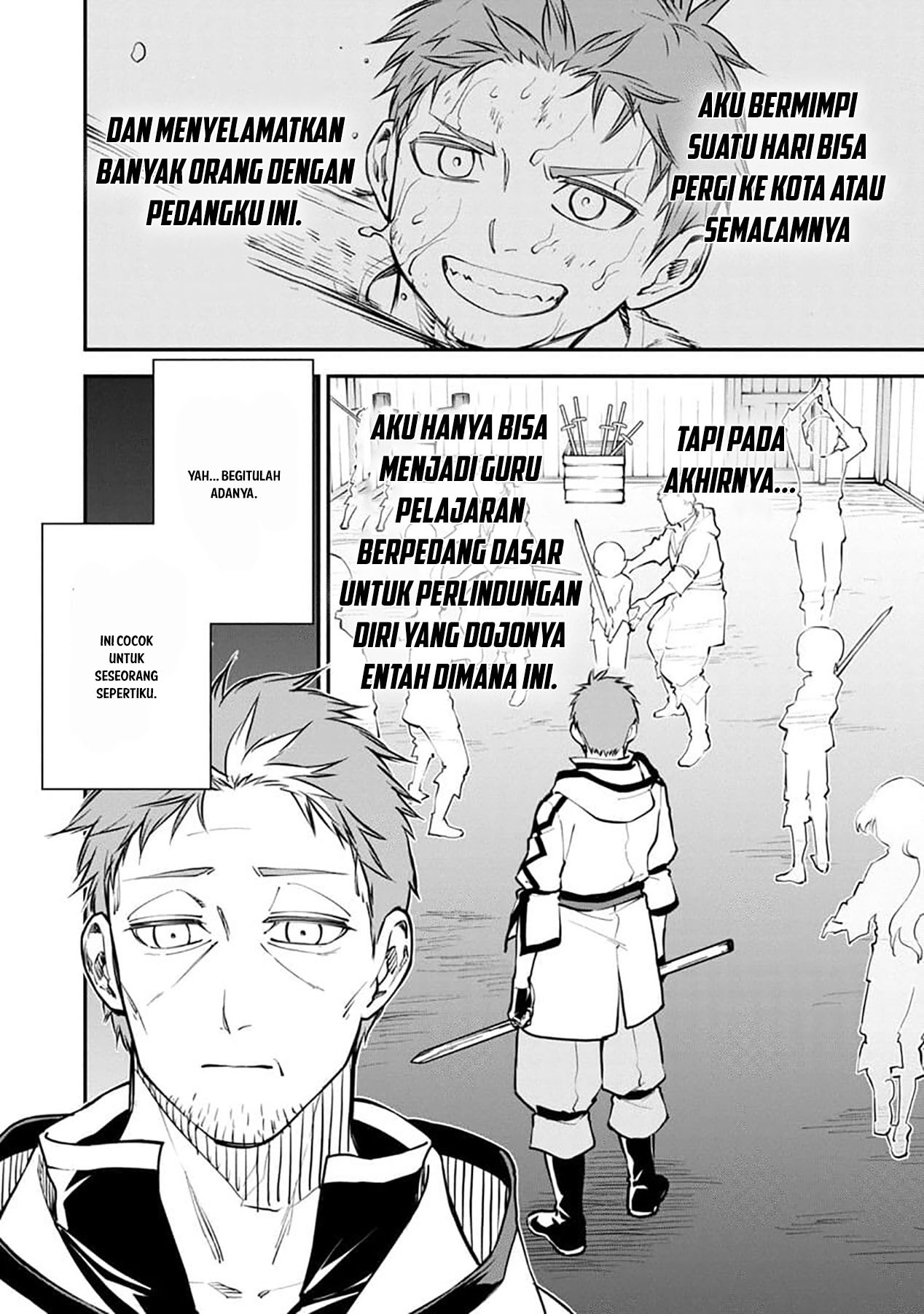 Katainaka no Ossan, Kensei ni Naru ~tada no inaka no kenjutsu shihan datta no ni, taisei shita deshi-tachi ga ore wo hottekurenai ken~: Chapter chapter-1 - Page 13