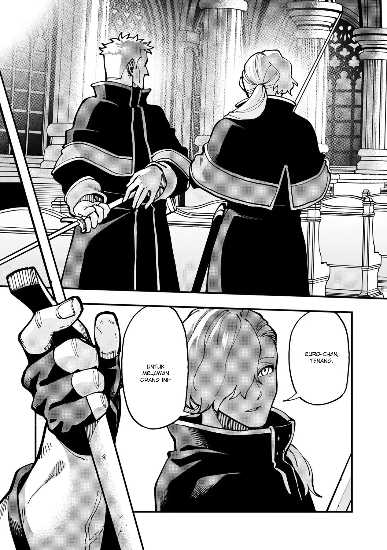 Katainaka no Ossan, Kensei ni Naru ~tada no inaka no kenjutsu shihan datta no ni, taisei shita deshi-tachi ga ore wo hottekurenai ken~: Chapter chapter-20 - Page 43