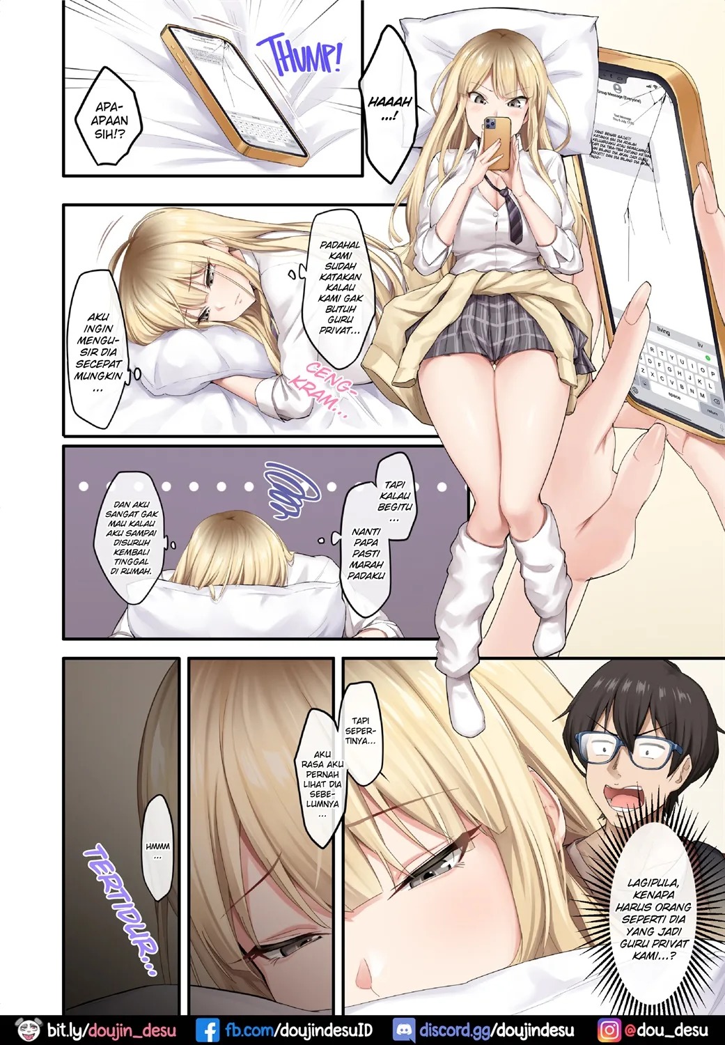 Katei Kyoushi to Shite Isourou Shita Hazu ga, Eroi Gal-tachi to Sex Bakari Shite Imasu.: Chapter chapter-1 - Page 8
