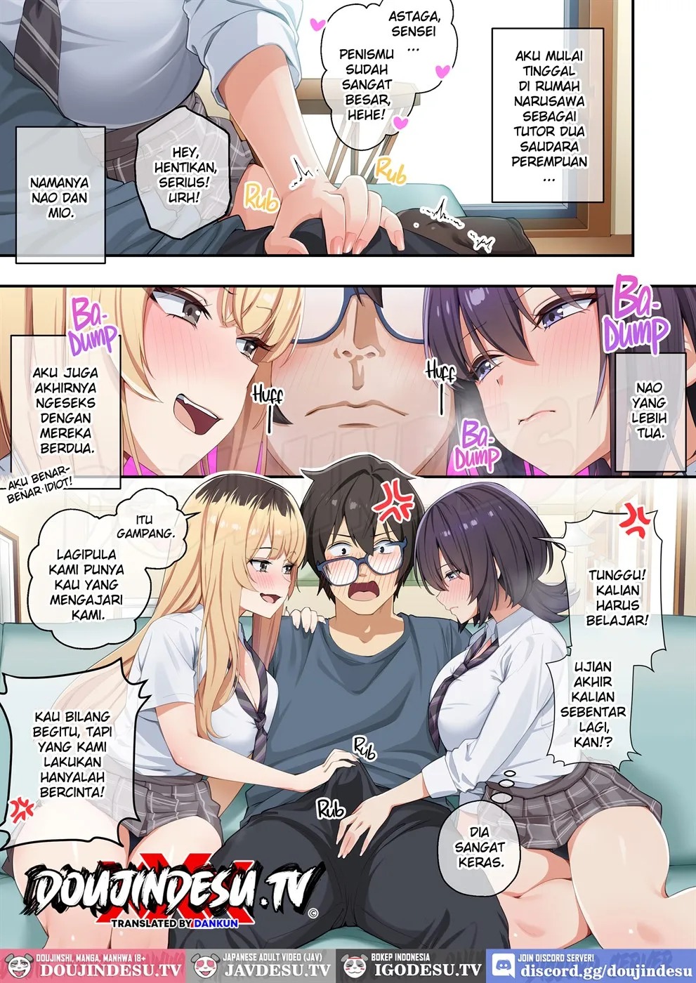 Katei Kyoushi to Shite Isourou Shita Hazu ga, Eroi Gal-tachi to Sex Bakari Shite Imasu.: Chapter chapter-3 - Page 3