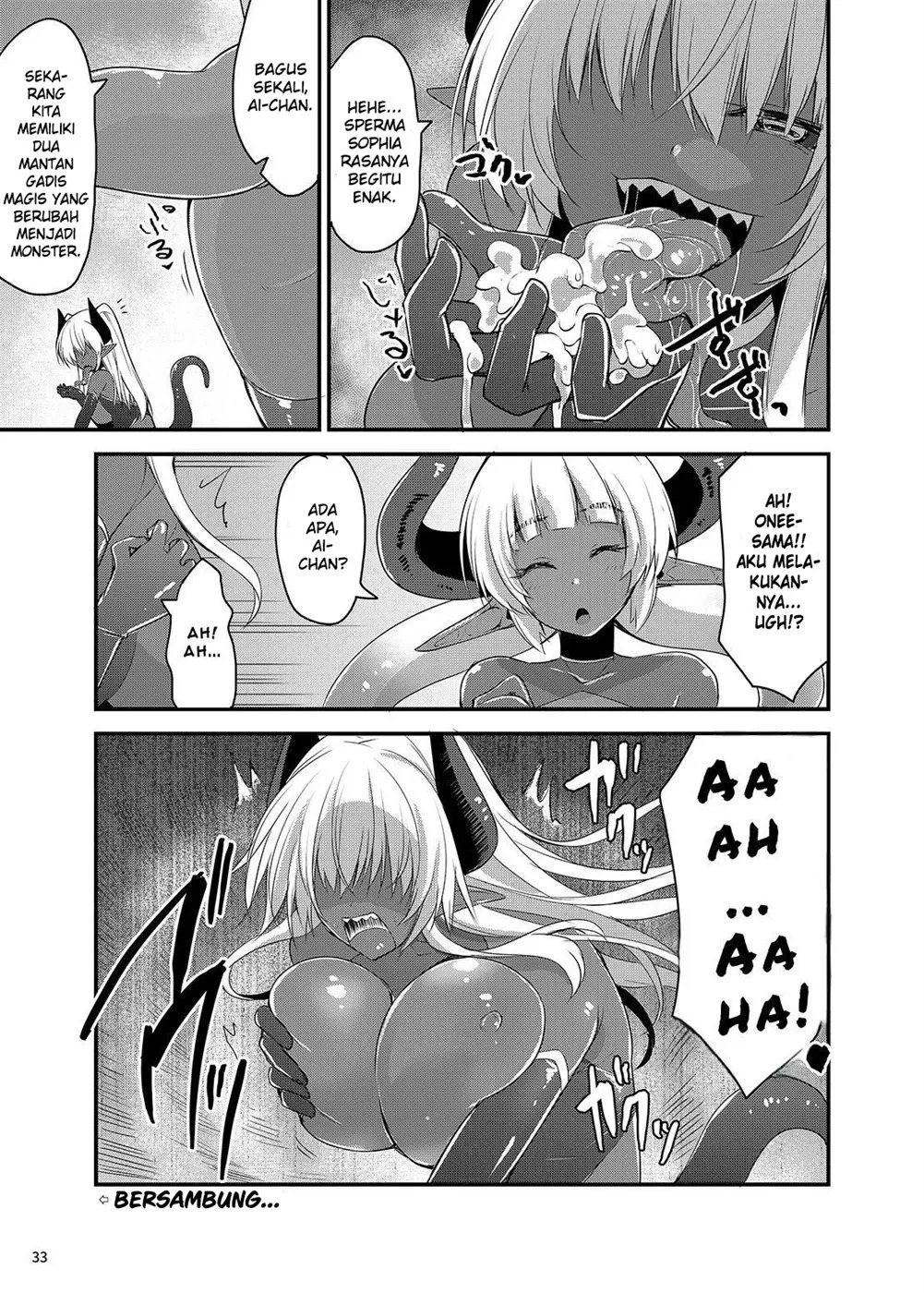 Kawaru Kaware Mahou Shoujo X: Chapter chapter-1 - Page 34
