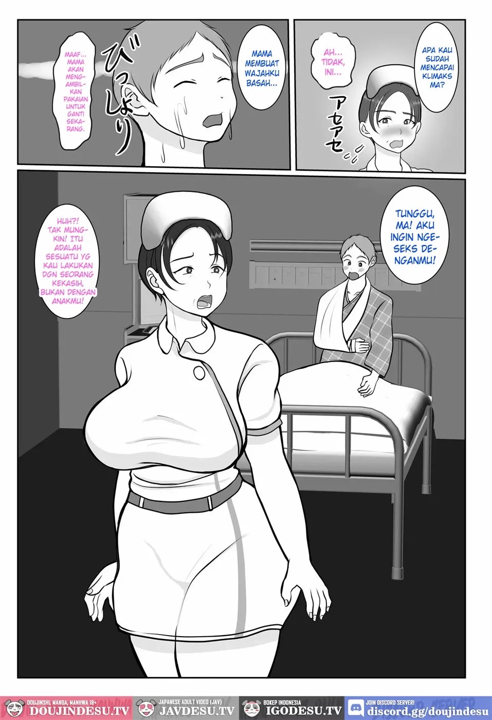 Ki no Tsuyo~i Kangoshi Kaa-chan ga, Ore no Kanojo ni Natte kurete Hanashi: Chapter chapter-1 - Page 32