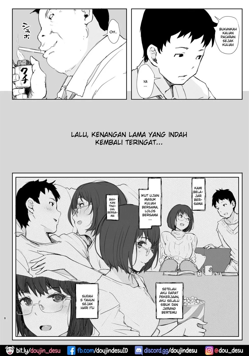 Kimi no Kanojo Yokatta yo. Meganekko NTR Tanpenshuu: Chapter chapter-1 - Page 8