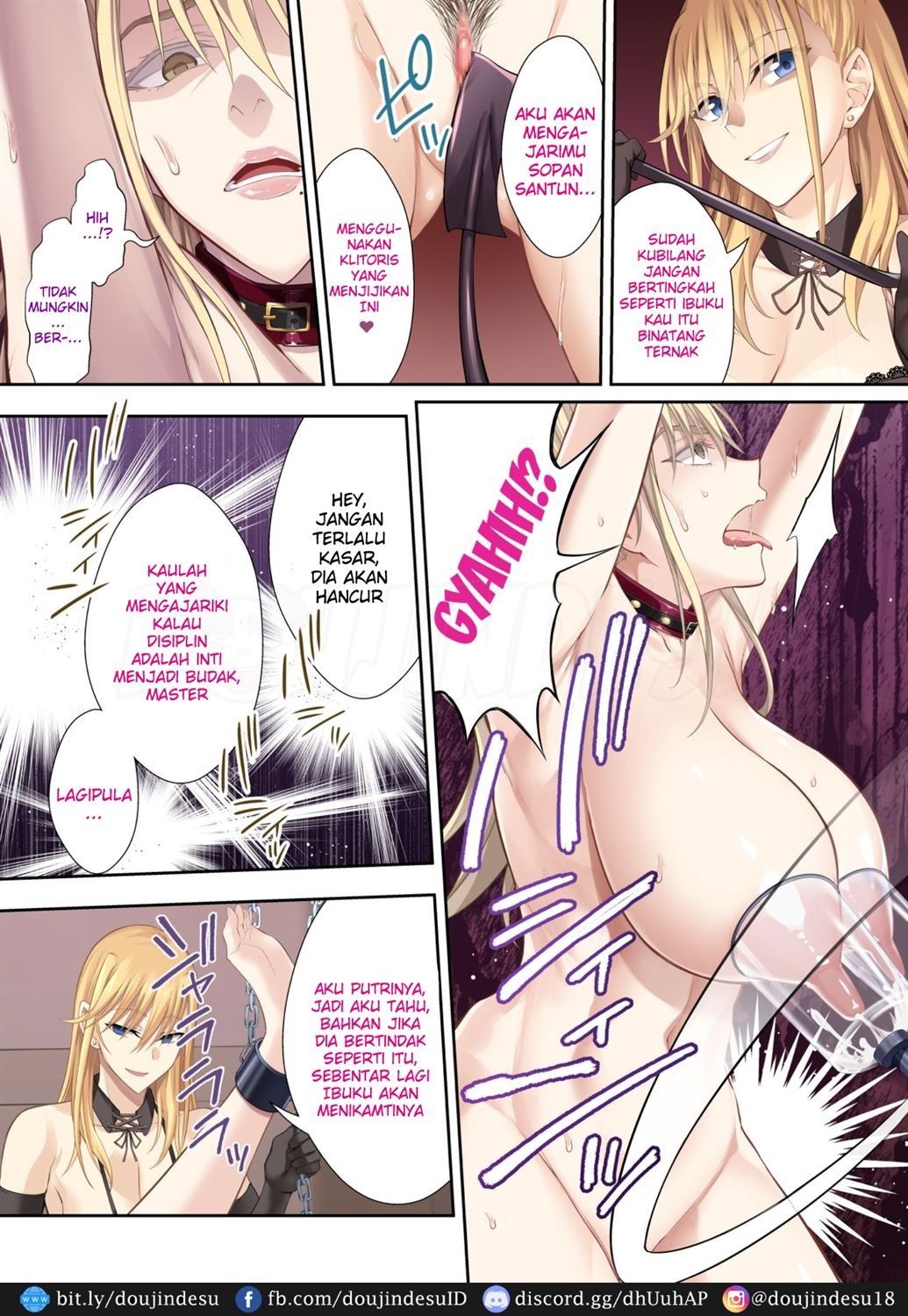Kinpatsu Bakunyuu no Russia Hitoduma Gakuenchou Koudou Maria ga Ochirumade: Chapter chapter-1 - Page 23