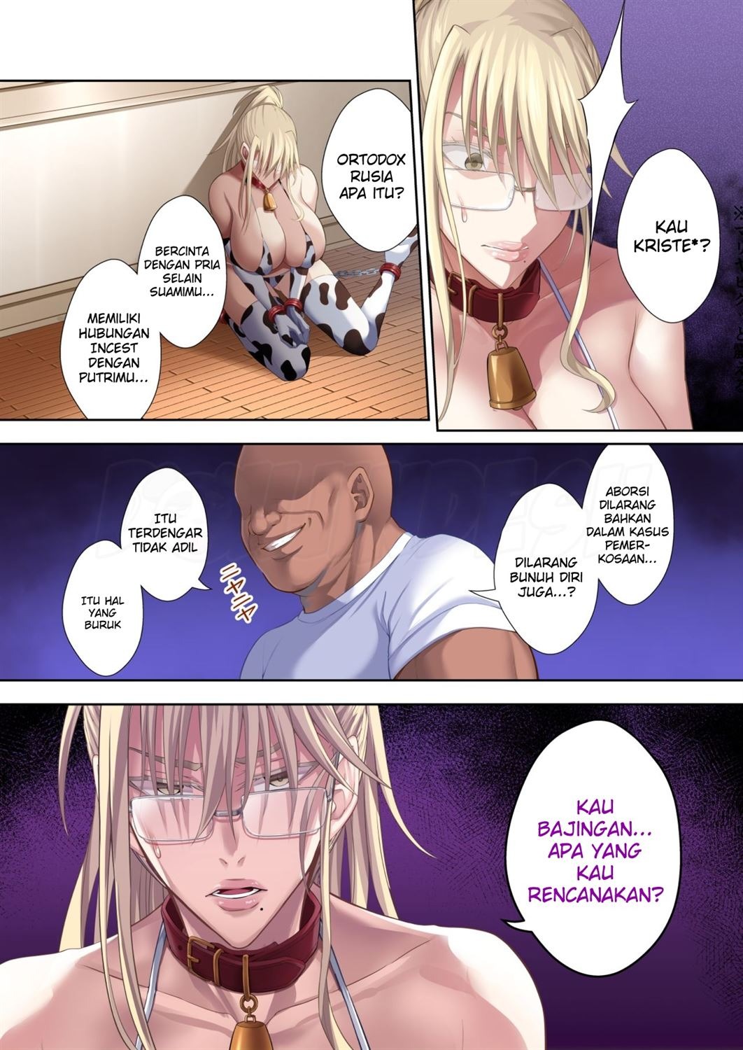 Kinpatsu Bakunyuu no Russia Hitoduma Gakuenchou Koudou Maria ga Ochirumade: Chapter chapter-1 - Page 35