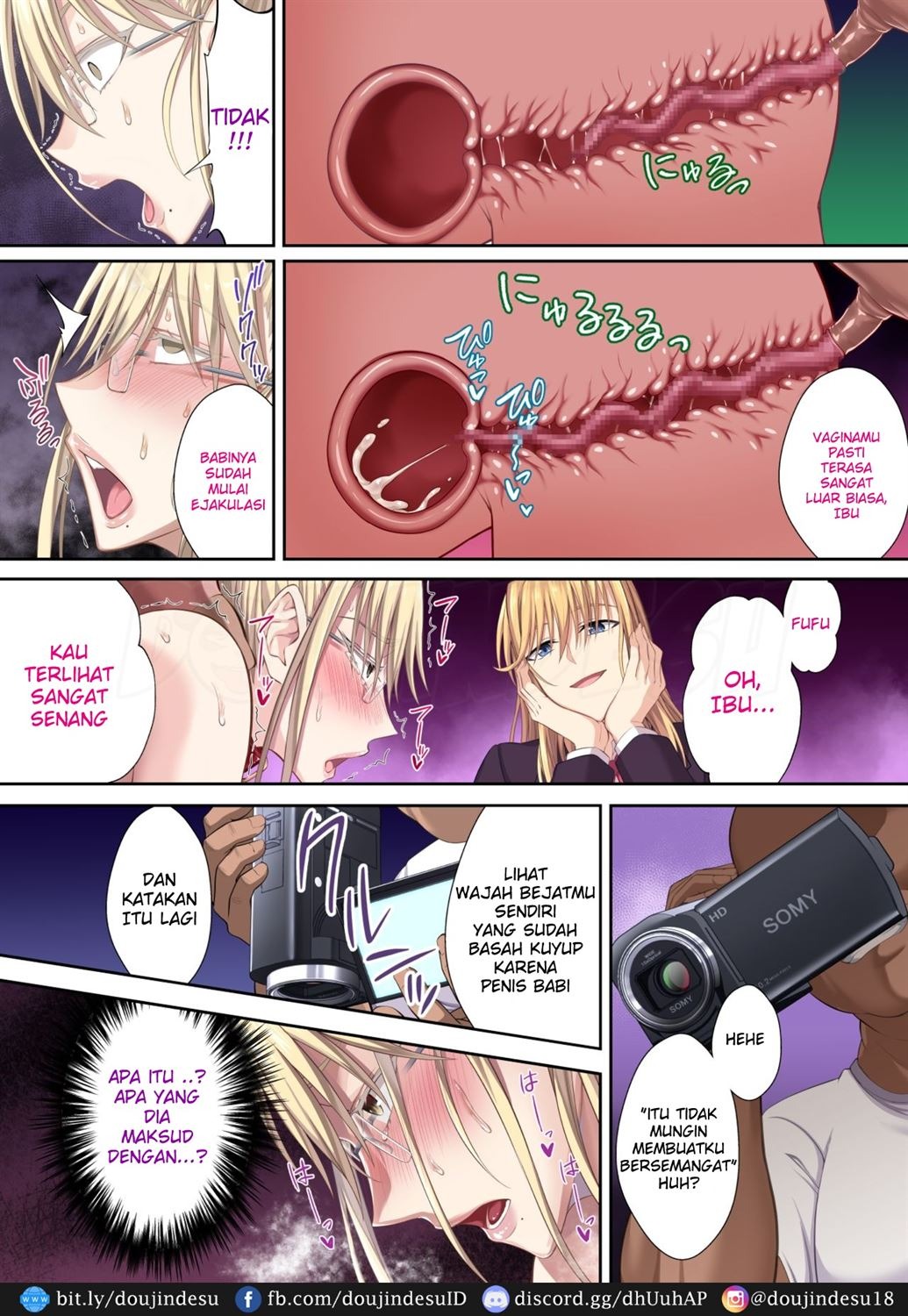 Kinpatsu Bakunyuu no Russia Hitoduma Gakuenchou Koudou Maria ga Ochirumade: Chapter chapter-1 - Page 41