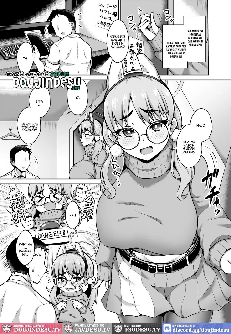 Kivotos Fuuzoku Kazekura Moe: Chapter chapter-1 - Page 3