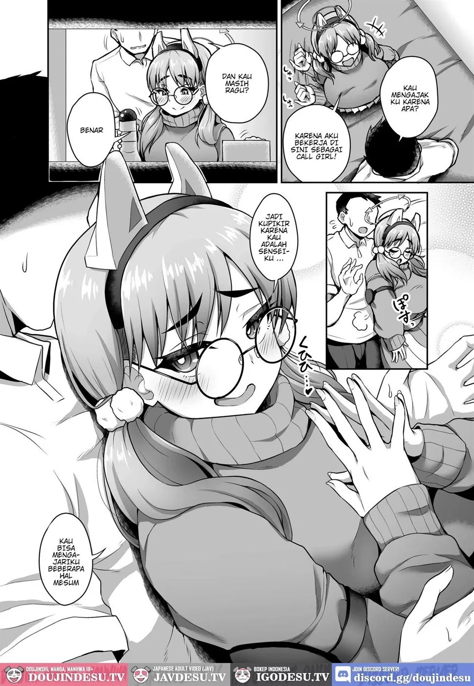 Kivotos Fuuzoku Kazekura Moe: Chapter chapter-1 - Page 4