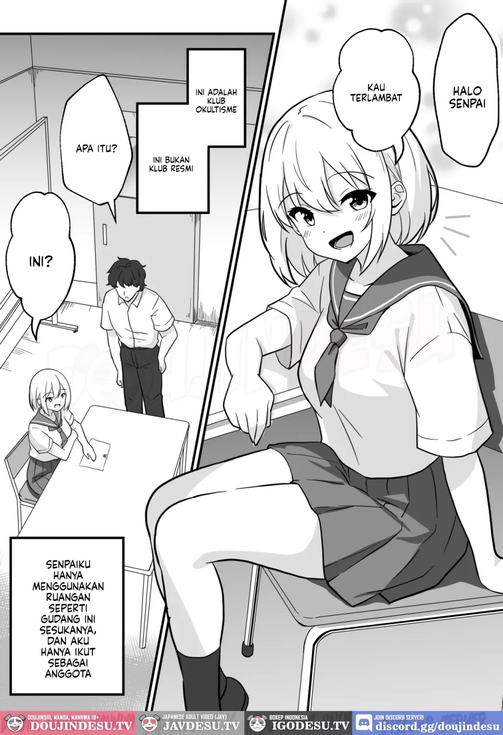 Kokkuri-san o Yondara Sekkusu Shinai to de Rarenai Heya ni Natta: Chapter chapter-1 - Page 3