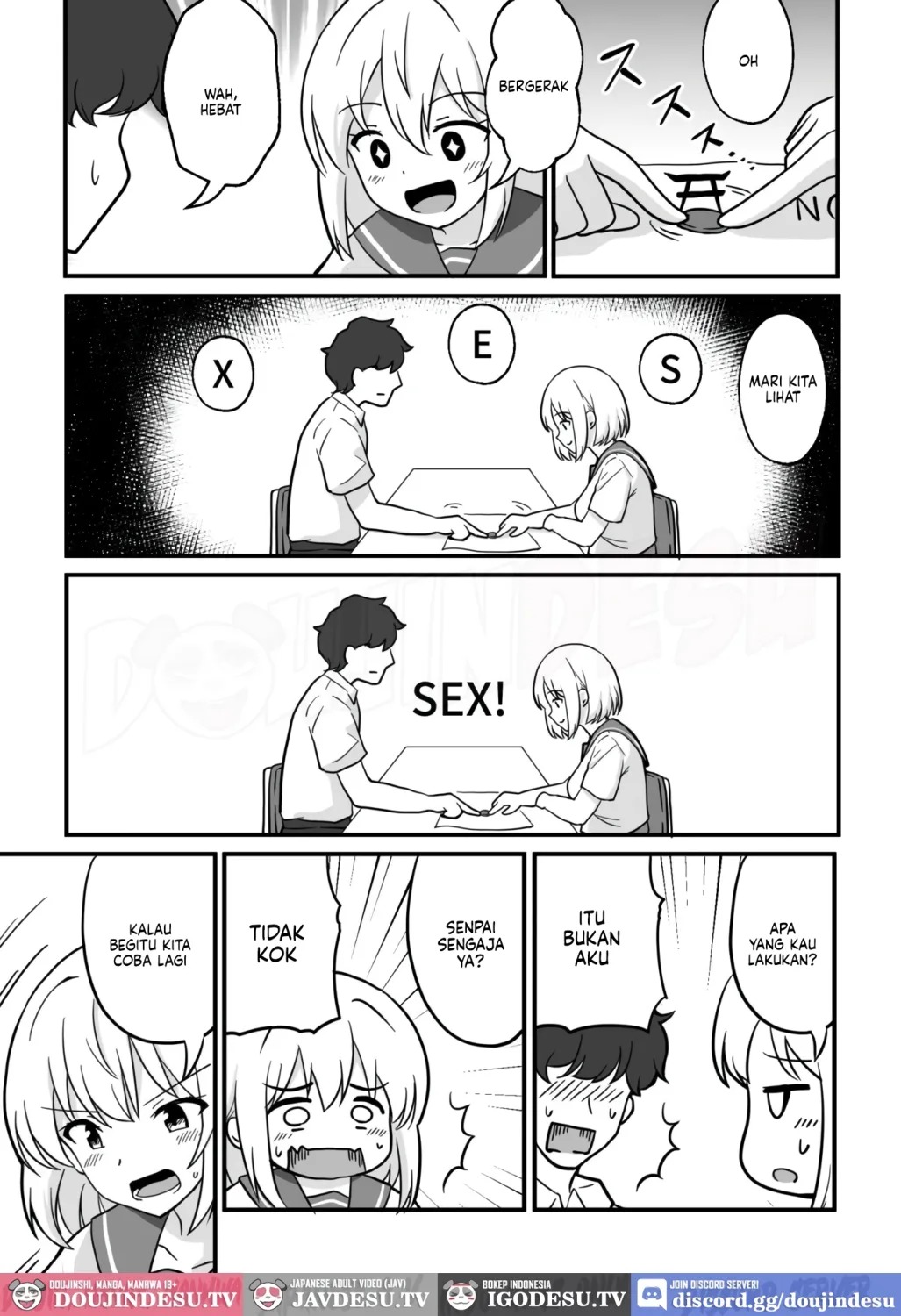 Kokkuri-san o Yondara Sekkusu Shinai to de Rarenai Heya ni Natta: Chapter chapter-1 - Page 5