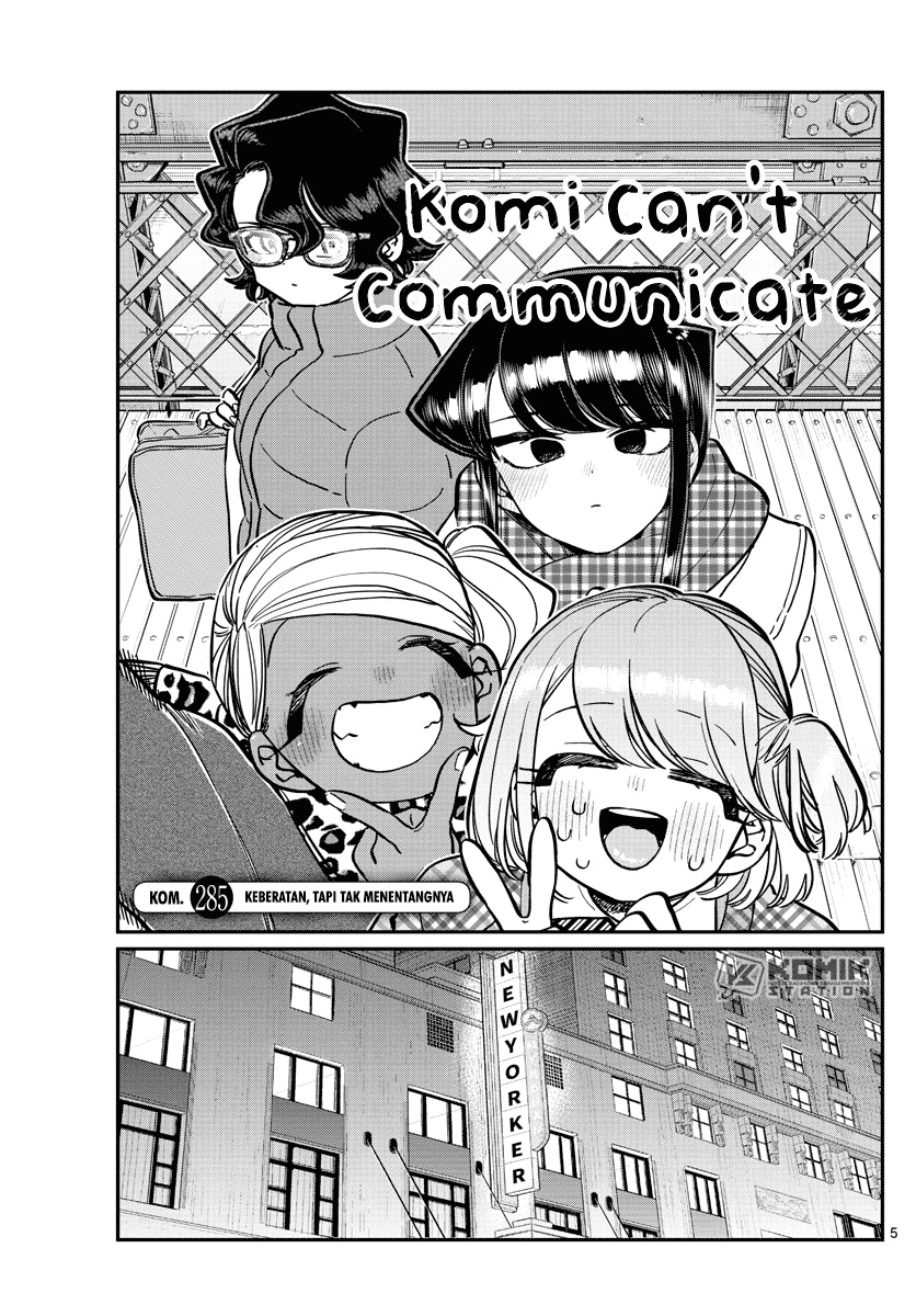 Komi-san wa Komyushou Desu.: Chapter chapter-285 - Page 6