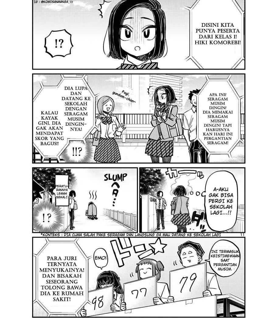 Komi-san wa Komyushou Desu.: Chapter chapter-366 - Page 11