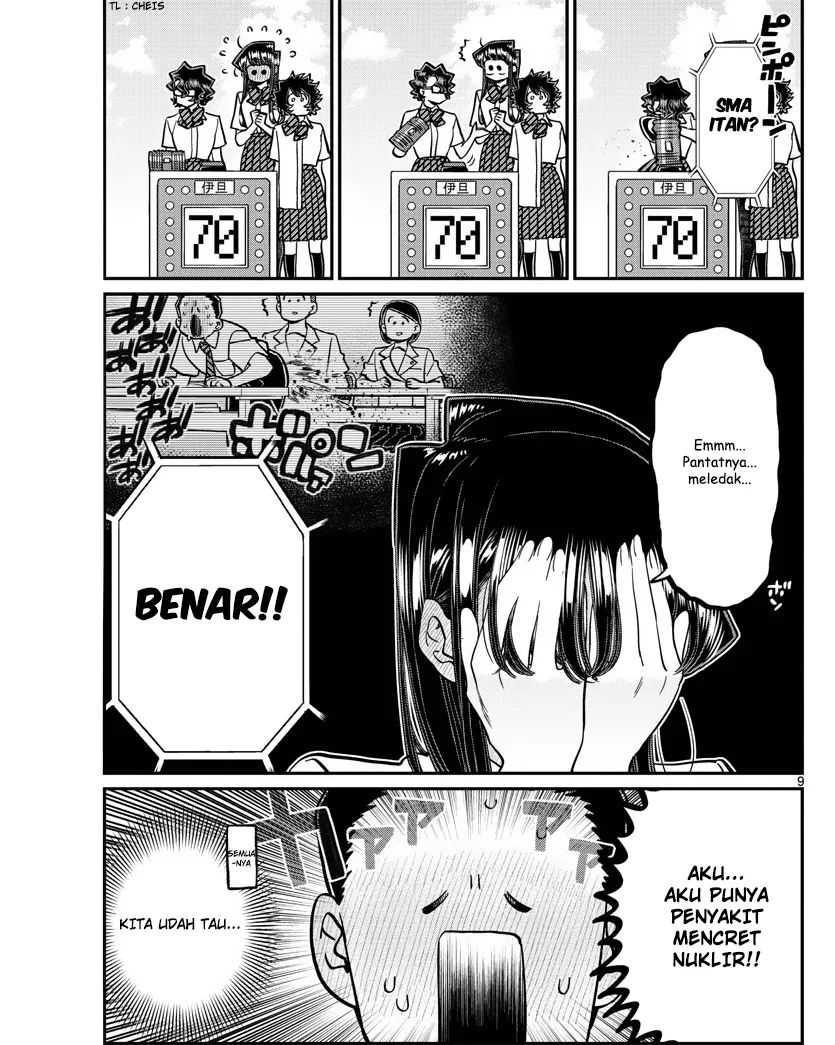 Komi-san wa Komyushou Desu.: Chapter chapter-388 - Page 9