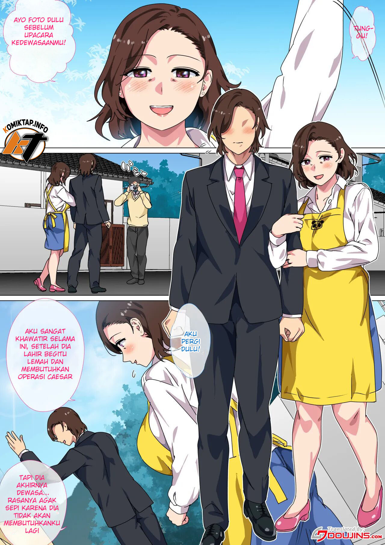 Kono Inakamachi ni wa Musuko no Seijinshiki ni Haha ga Doutei Sotsugyou Saseru Gyouji ga Aru: Chapter chapter-1 - Page 4