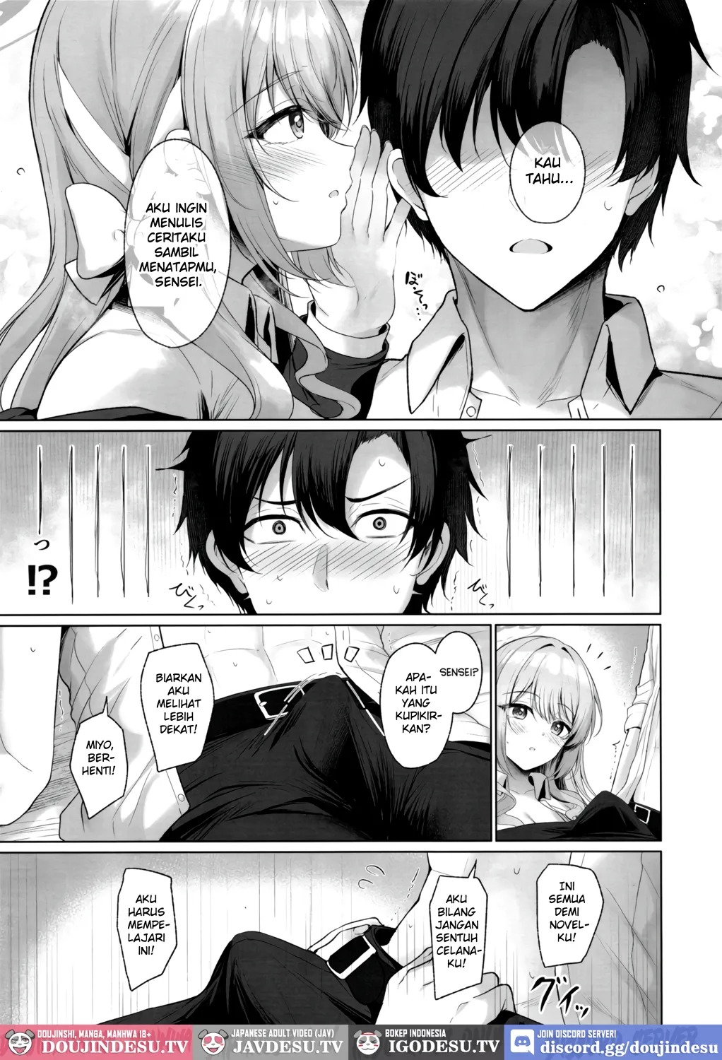 KORE HA ZENBU SENSEI NO SEIDESUKARA. + "Gouhou" deshitara... Daijoubu desu: Chapter chapter-1 - Page 7