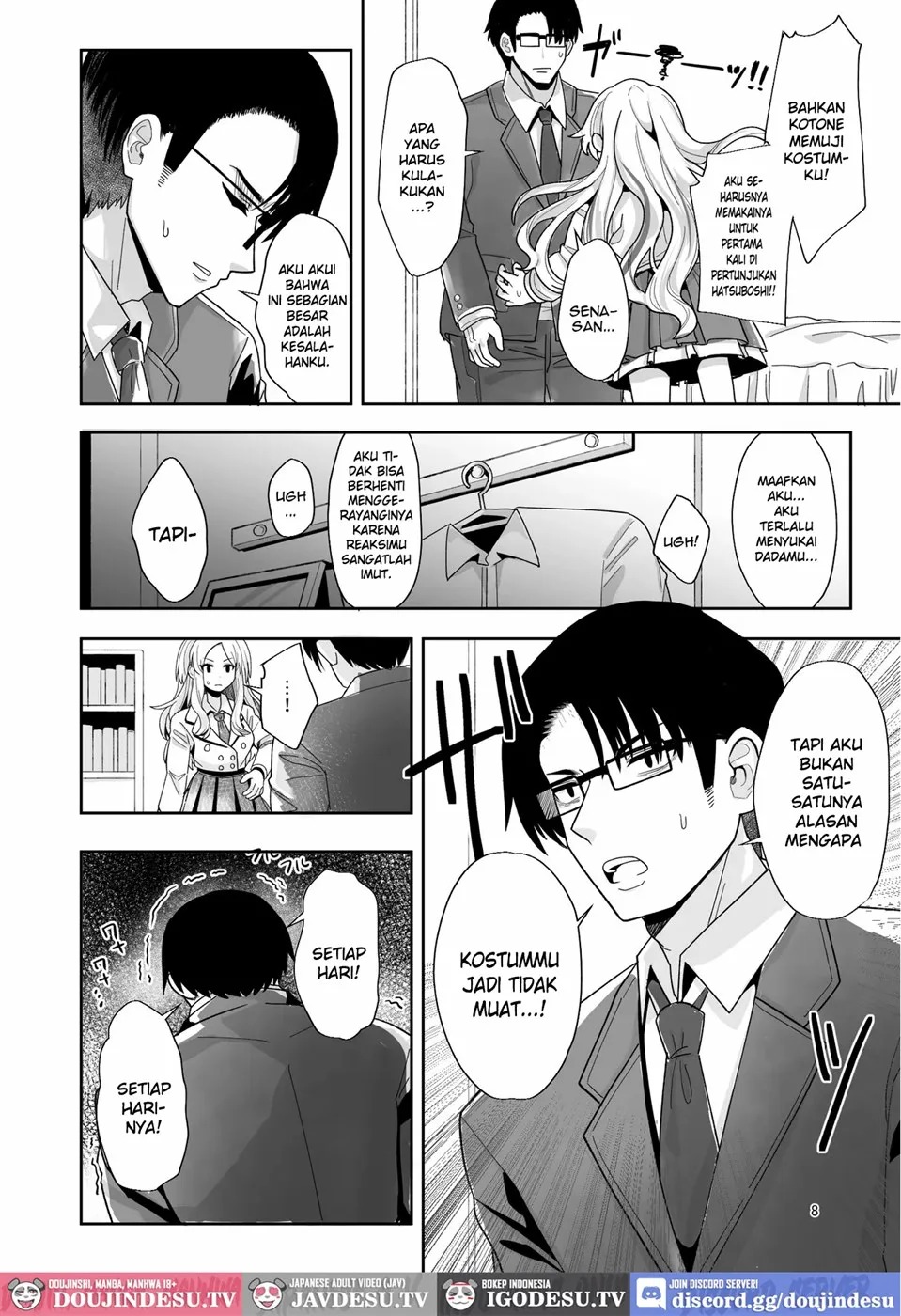 Kou natta no mo Anata no Sei nano yo Senpai: Chapter chapter-1 - Page 8