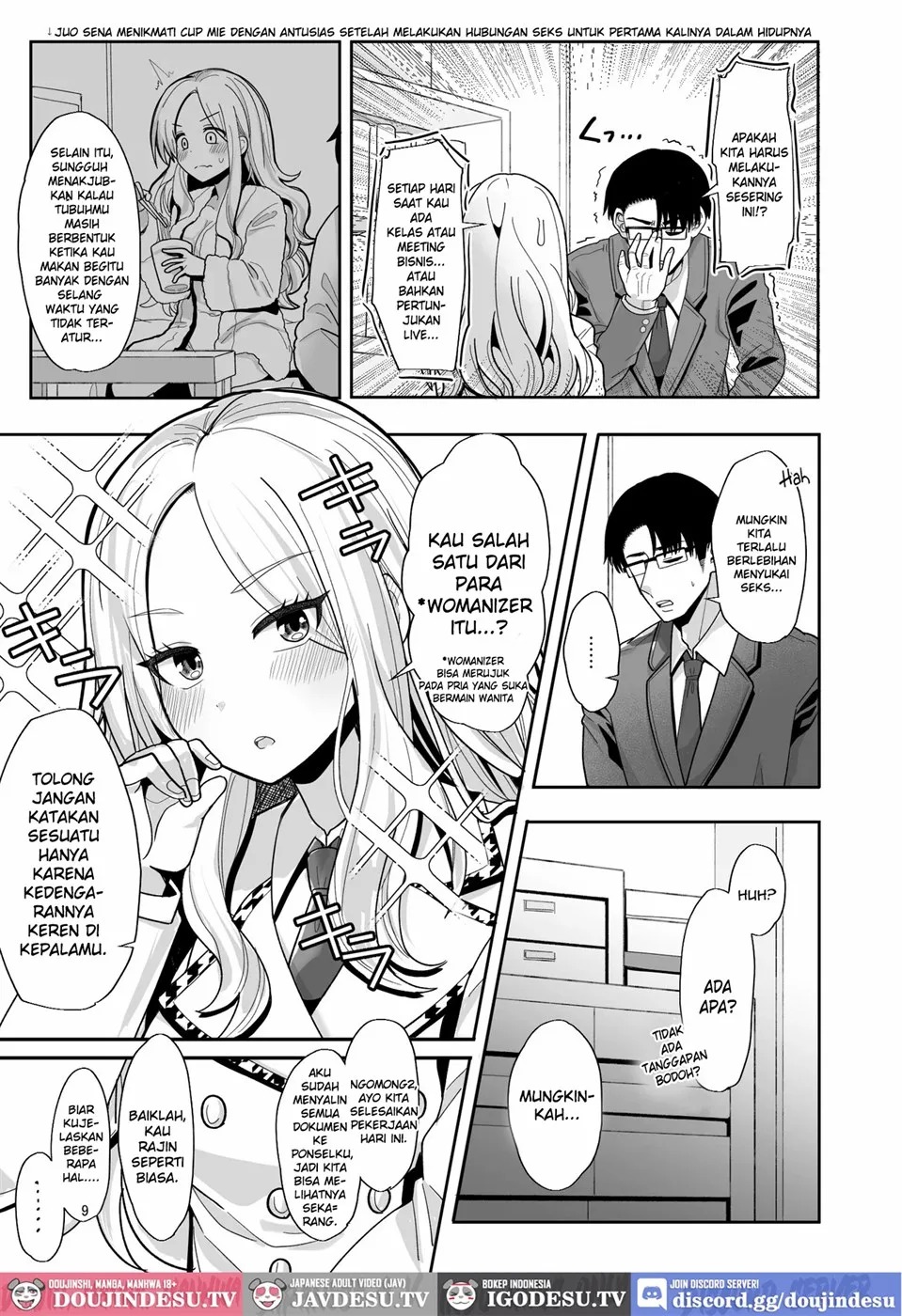 Kou natta no mo Anata no Sei nano yo Senpai: Chapter chapter-1 - Page 9
