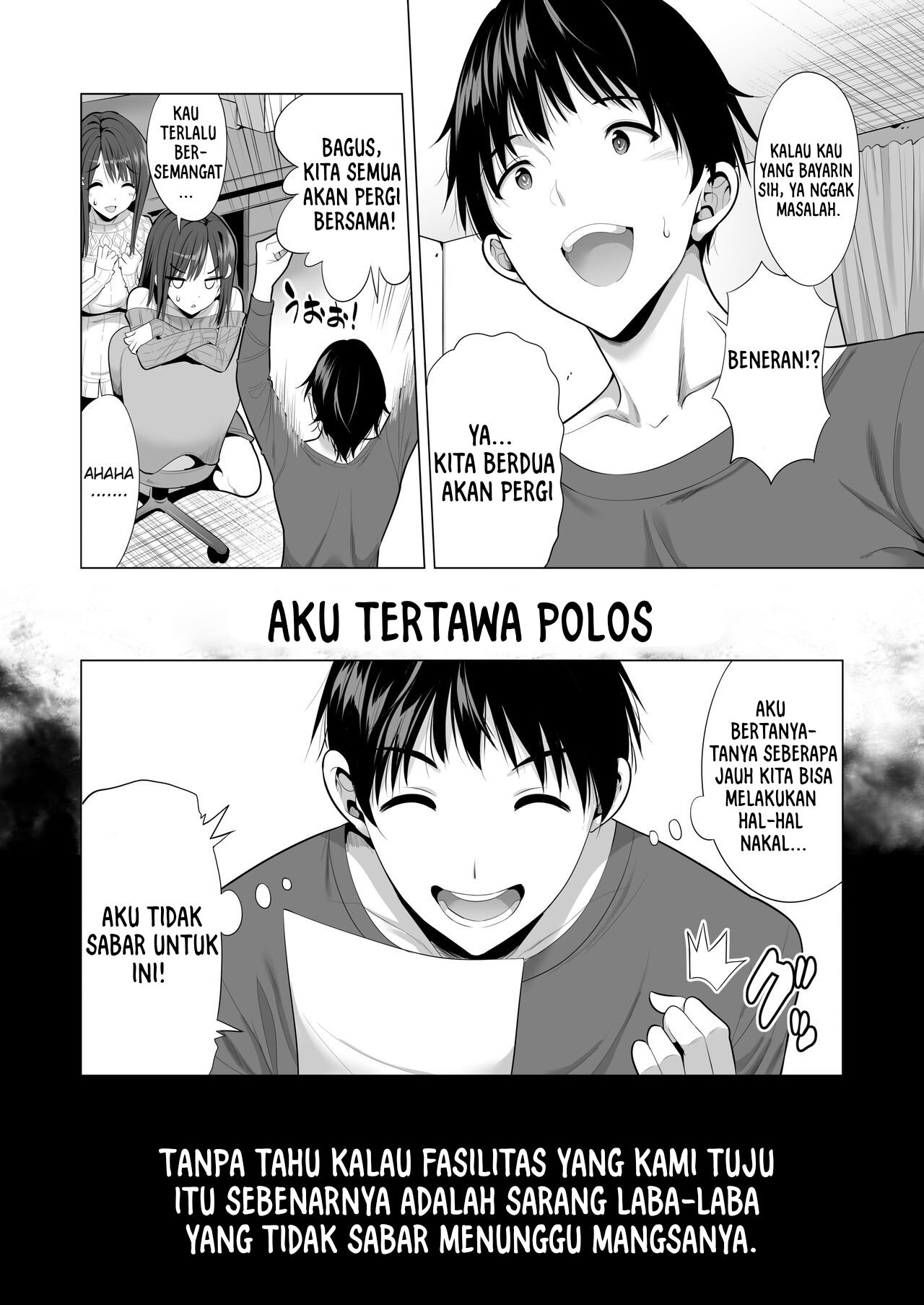 Kumo no Su ni Torawareta Ore no Kanojo-tachi: Chapter chapter-1 - Page 4